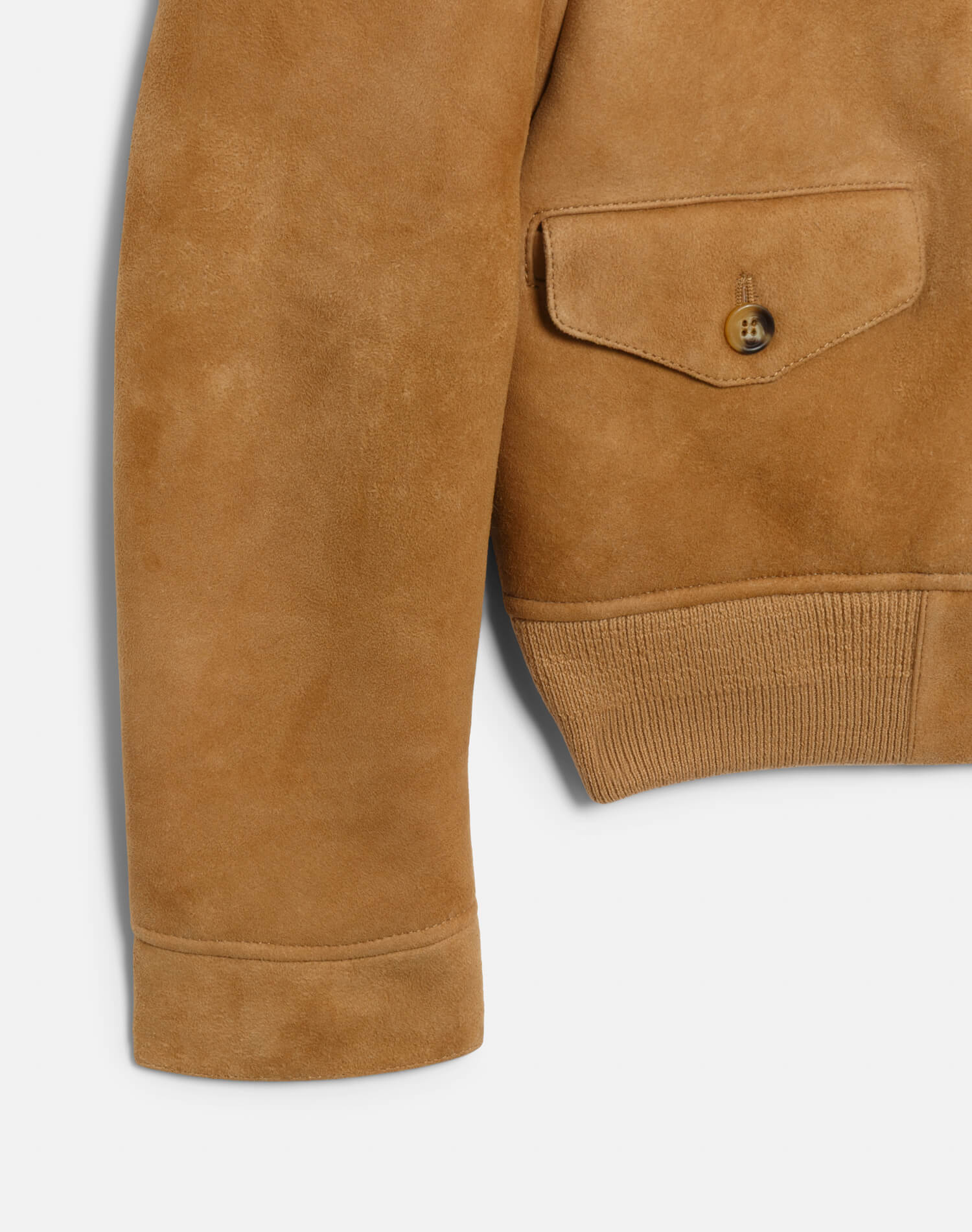 Shearling Bomber - Tobacco
