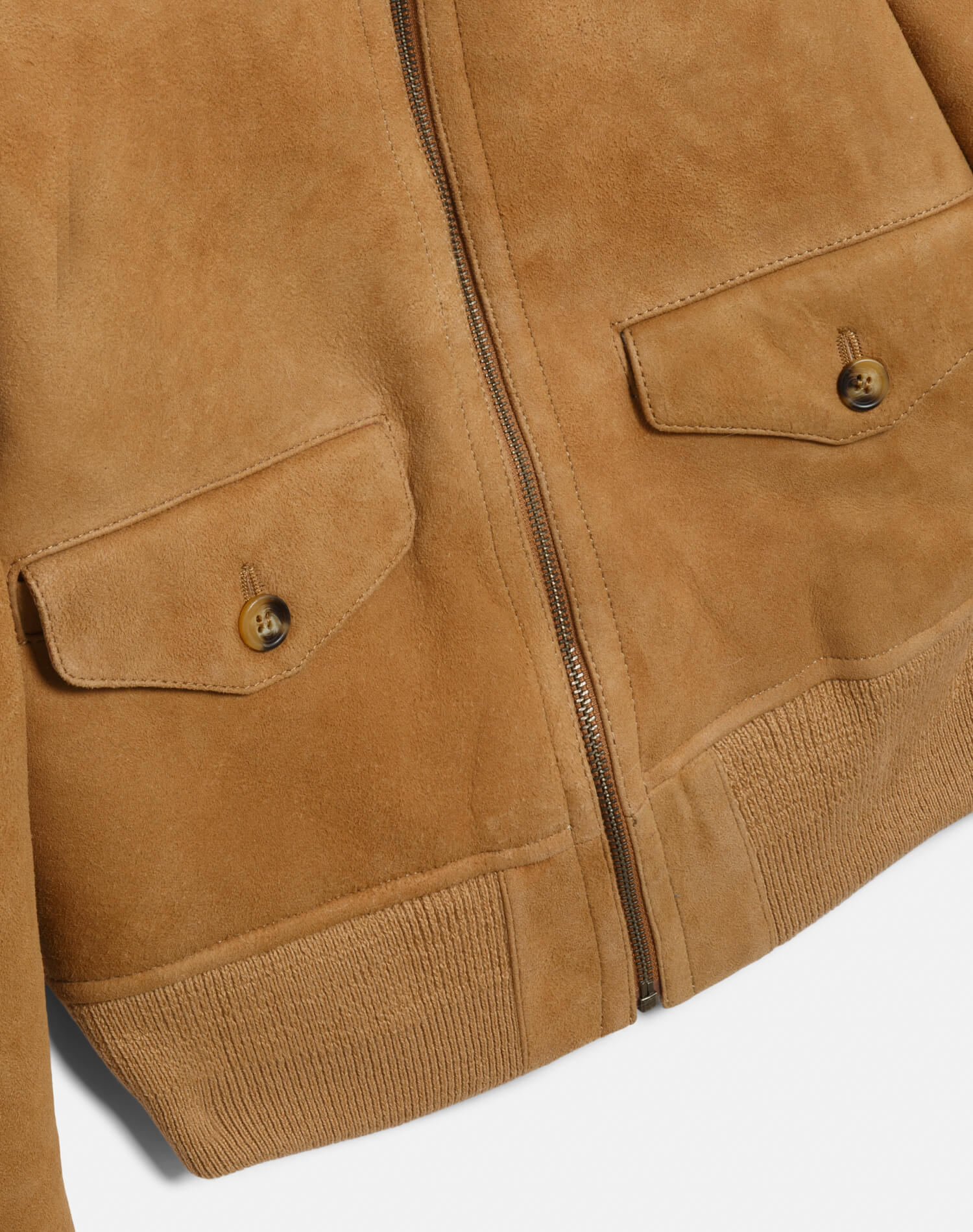 Shearling Bomber - Tobacco