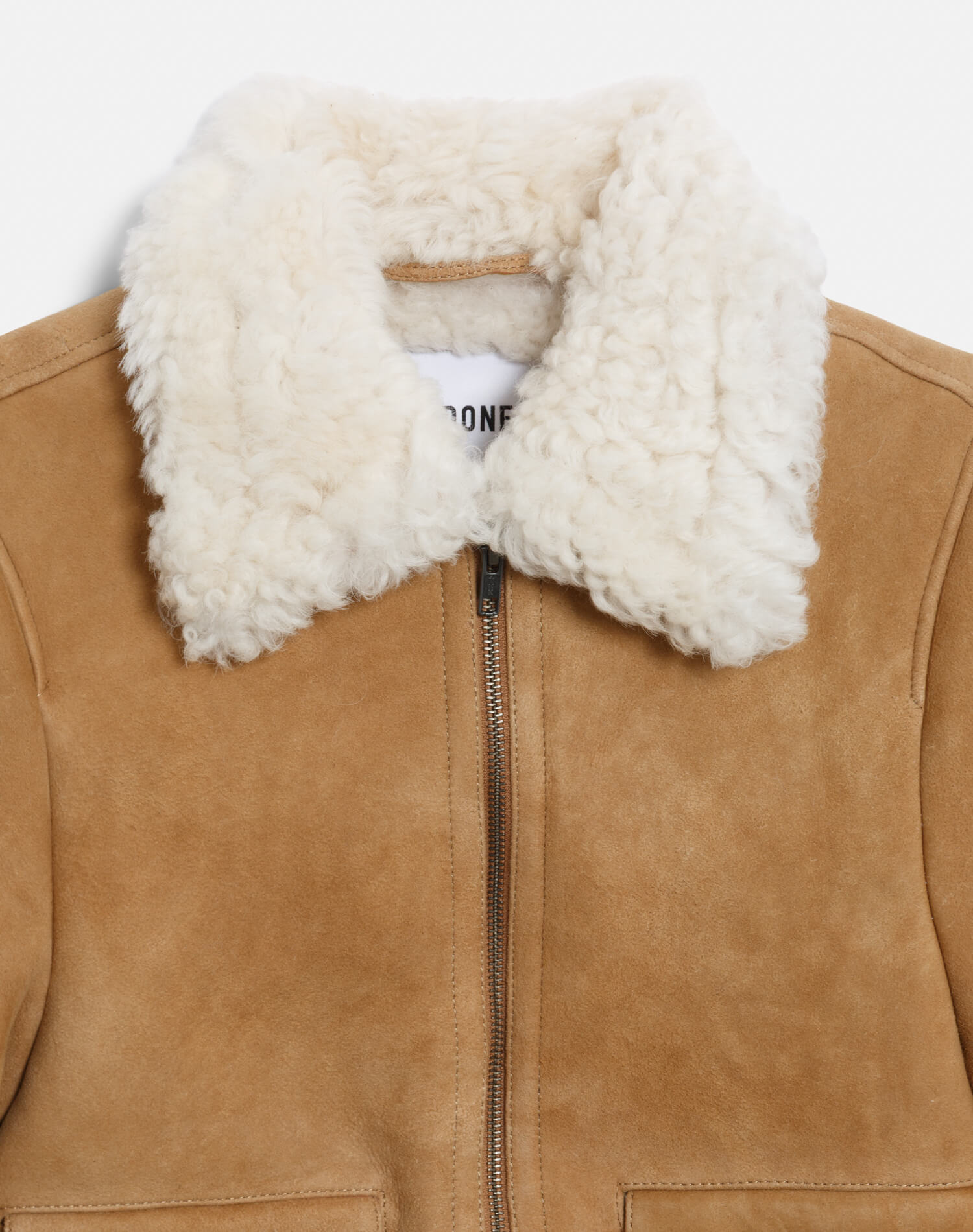 Shearling Bomber - Tobacco