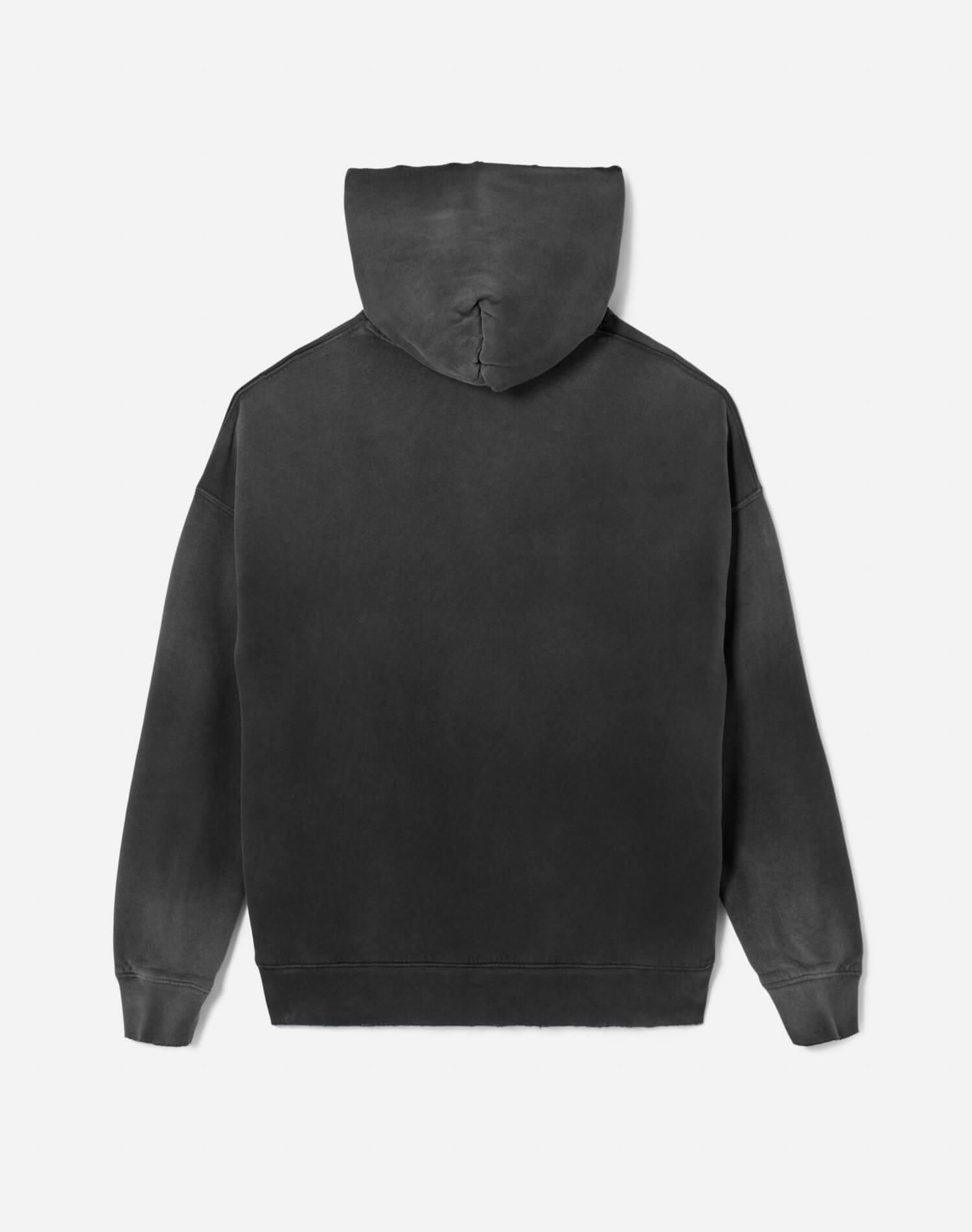 Zip Hoody - Sun Faded Black