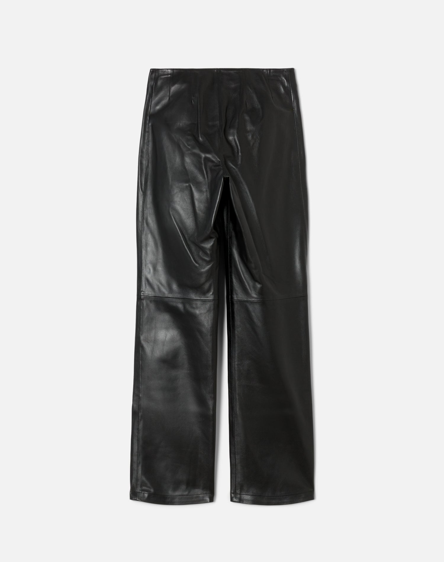 Western Leather Pant - Black