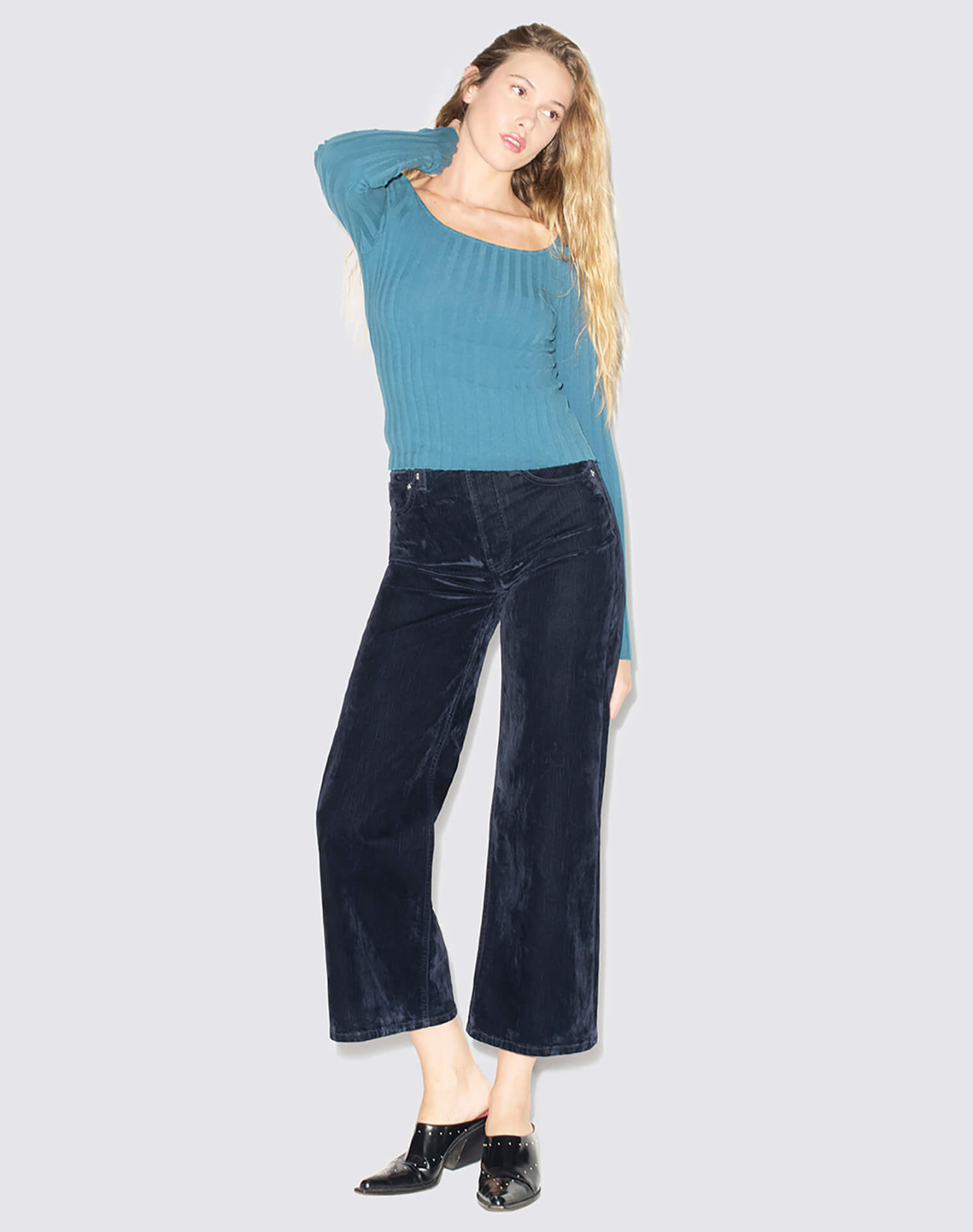 Scottie Long Sleeve - Teal