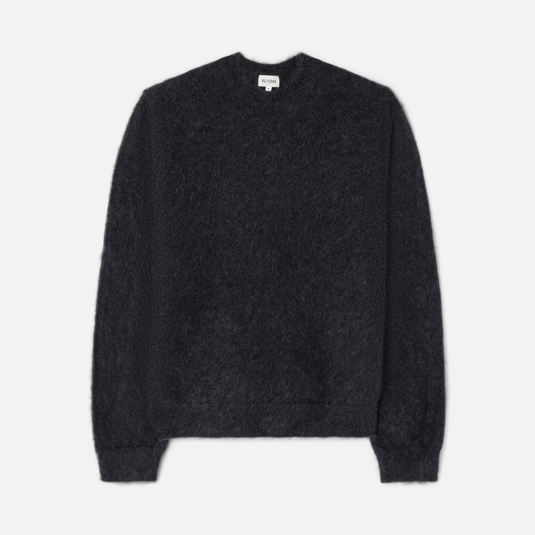Classic Crew Sweater - Mineral Black