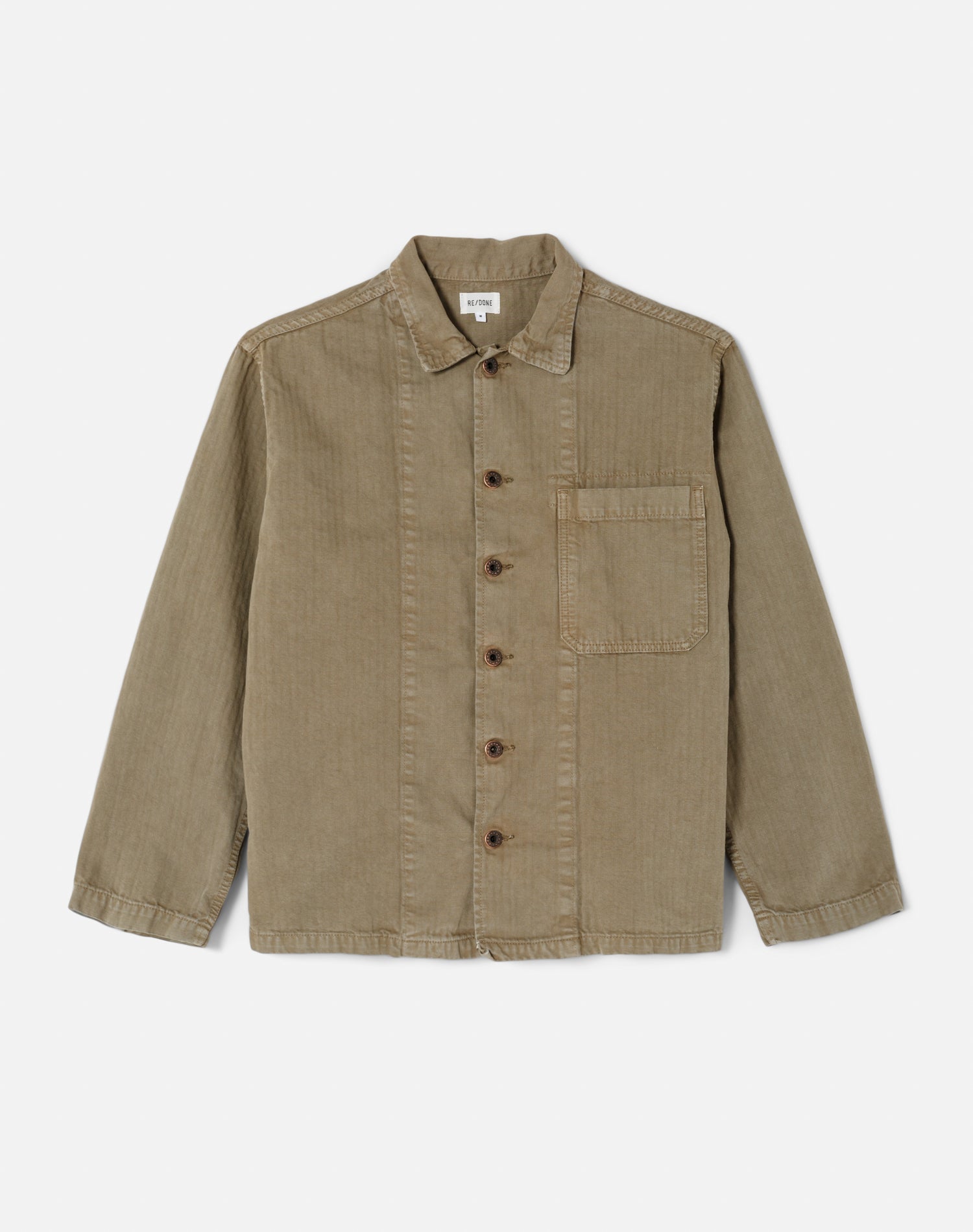 Cadet Shirt Jacket - Dirty Sage