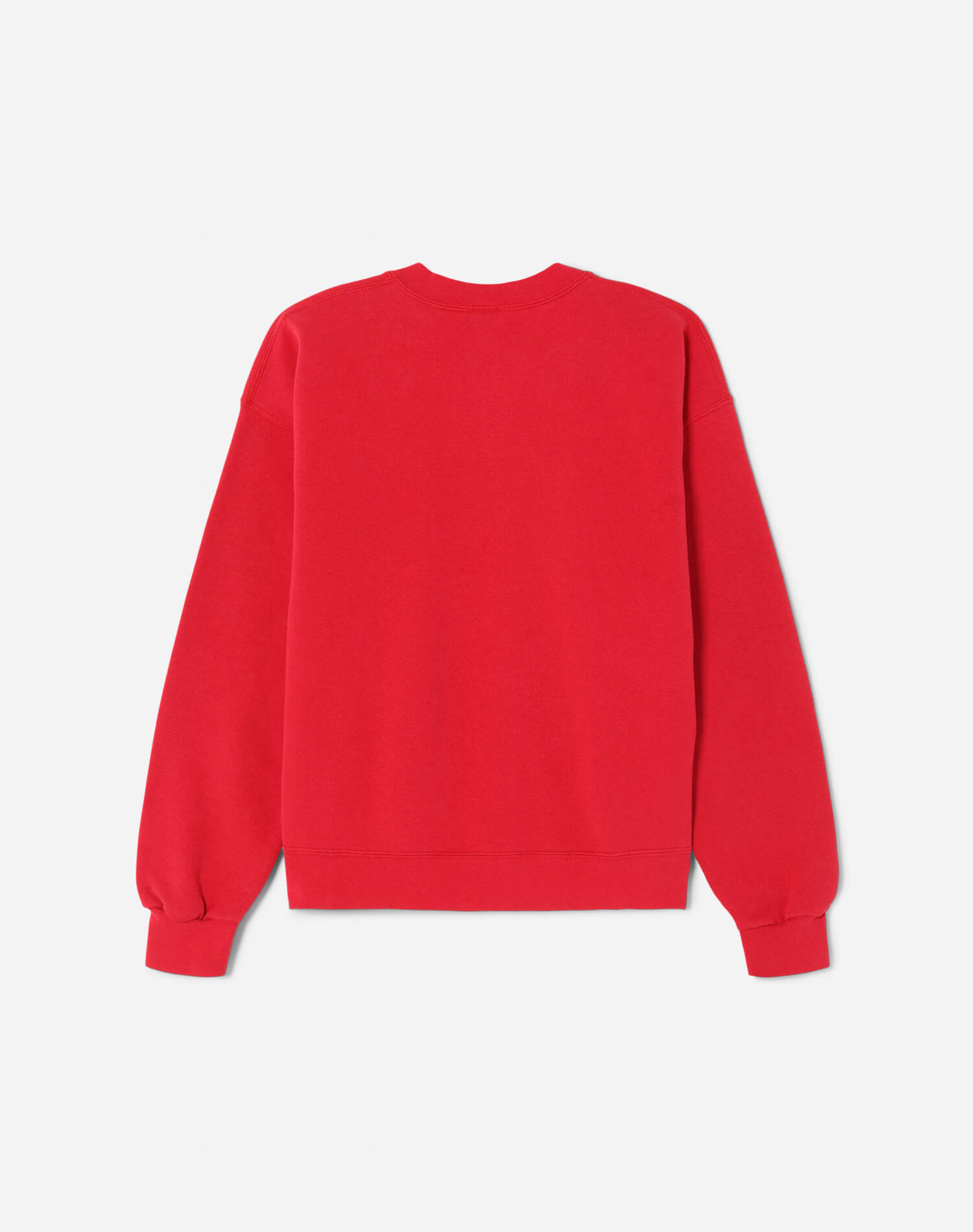 Upcycled "Aspen" Sweatshirt - Red