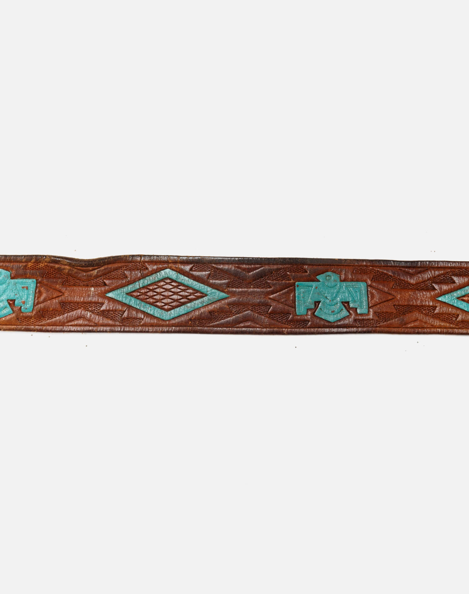 70s Chip Turquoise Belt - #48