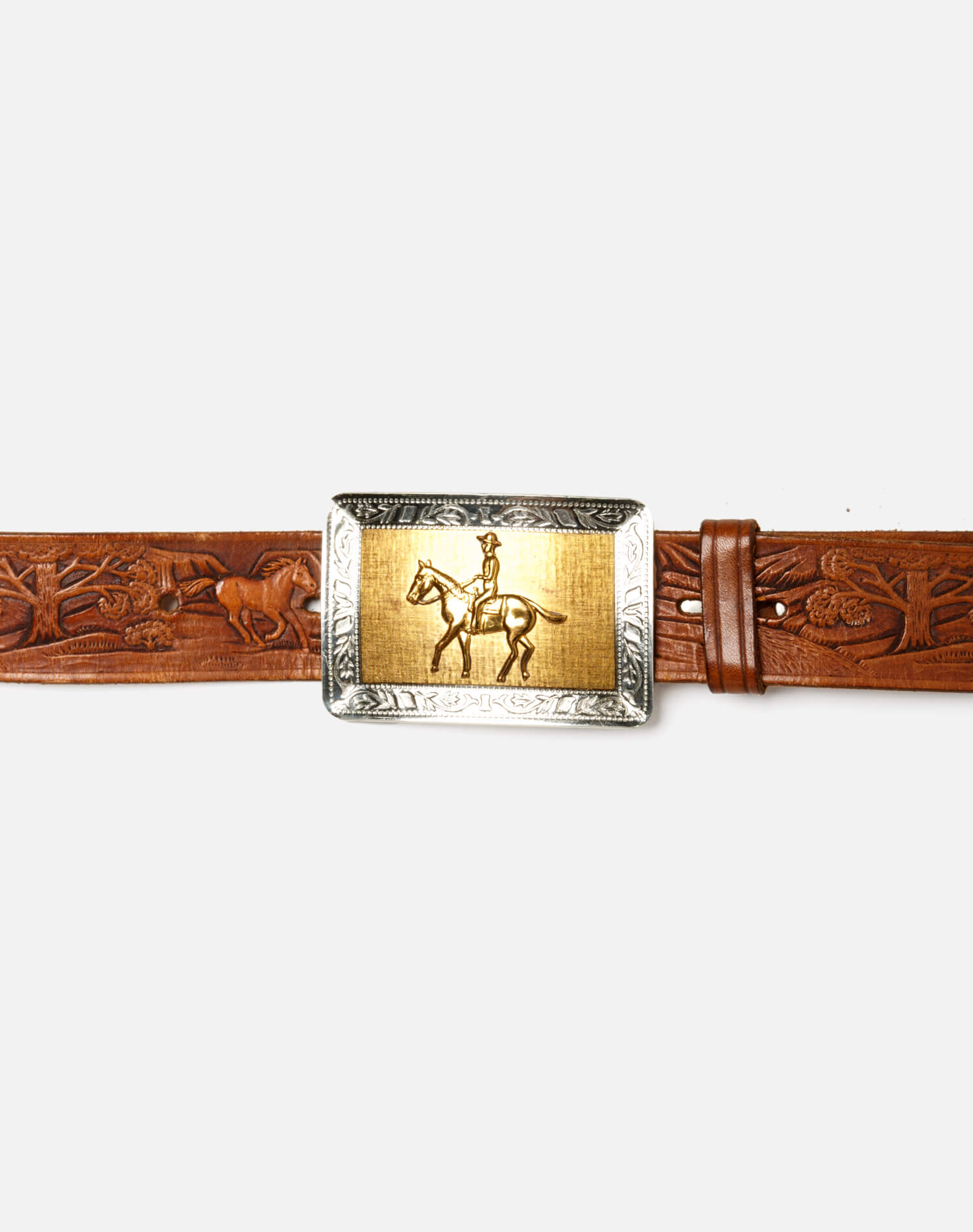 70s Western Horse Belt - #51