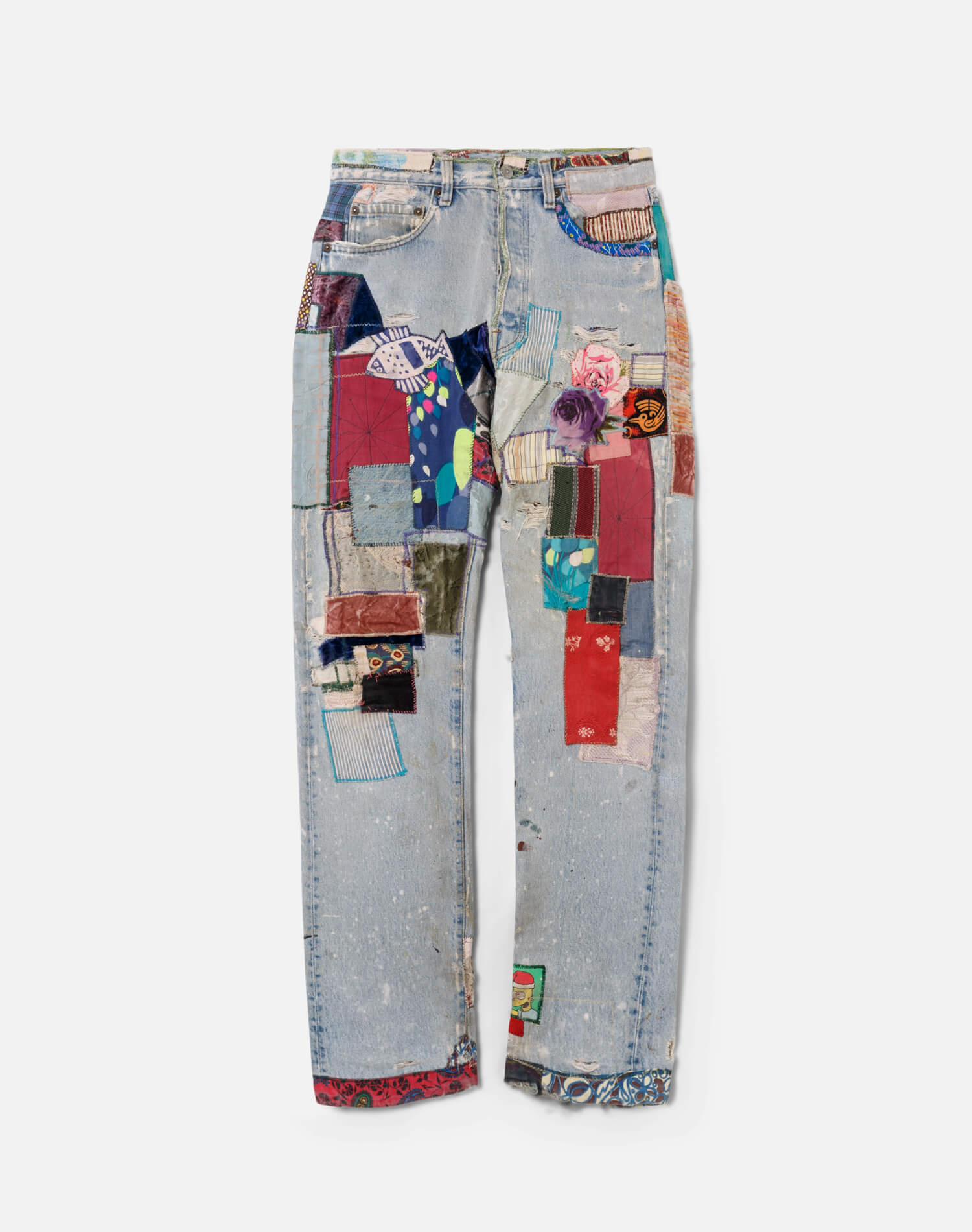 70s Patchwork Levi's 501 -#57