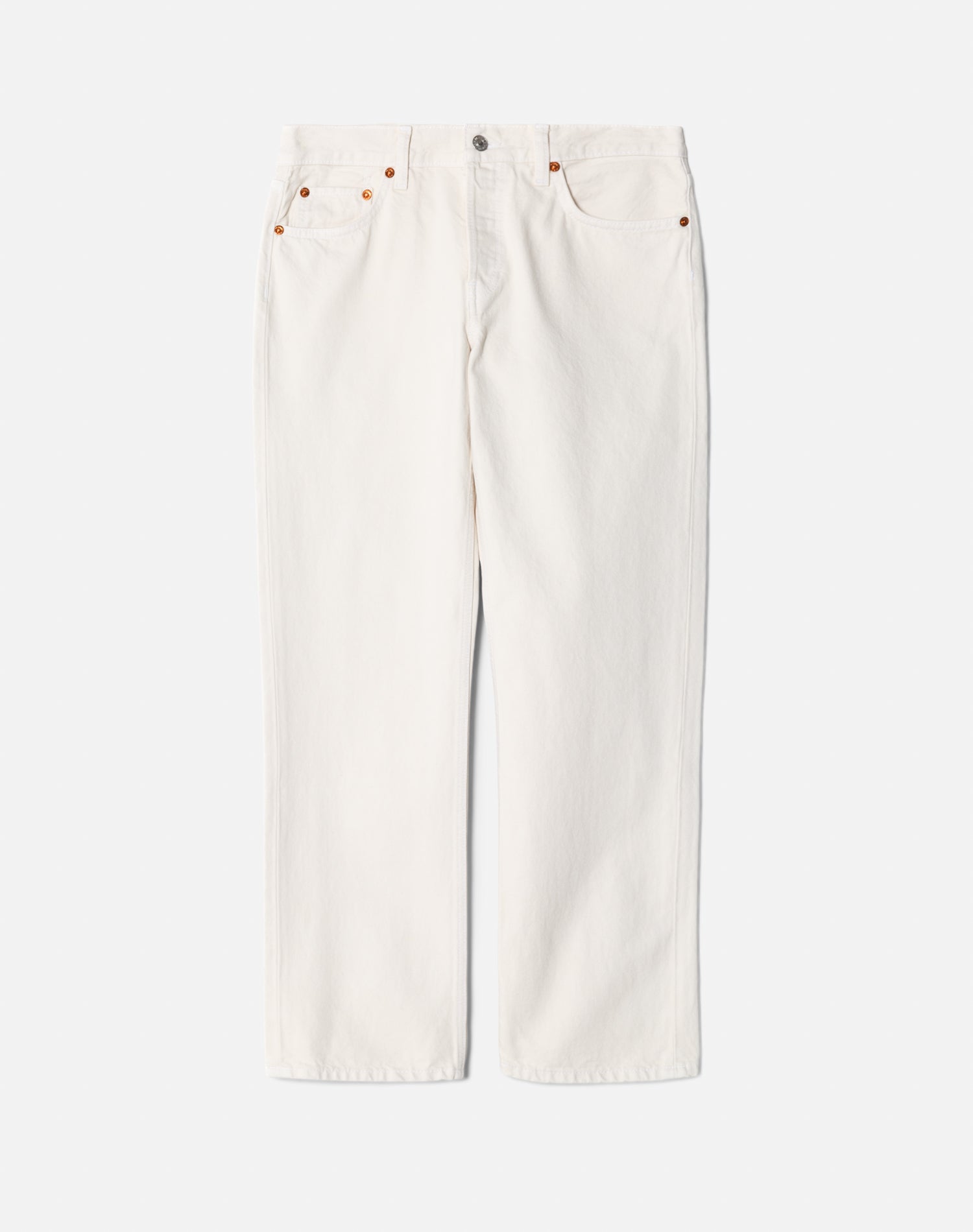 Easy Straight Crop - Vintage White