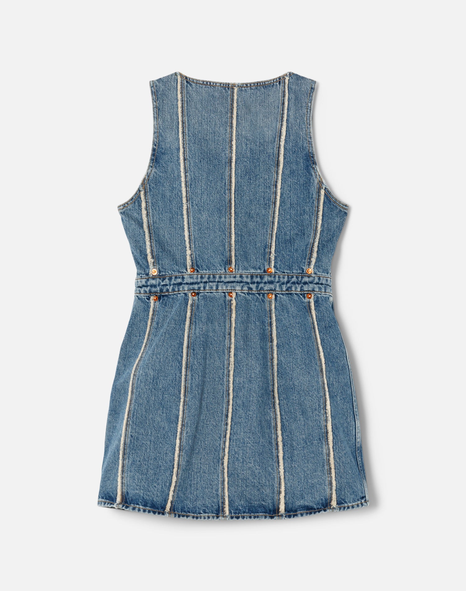 Fray Denim Dress - Bruna