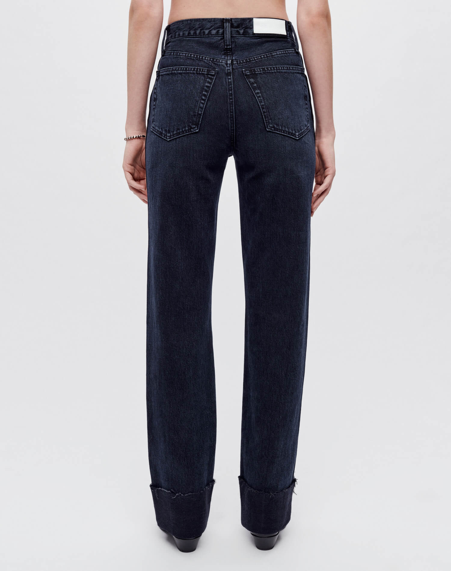 High Rise Loose Long - Blacken Blue