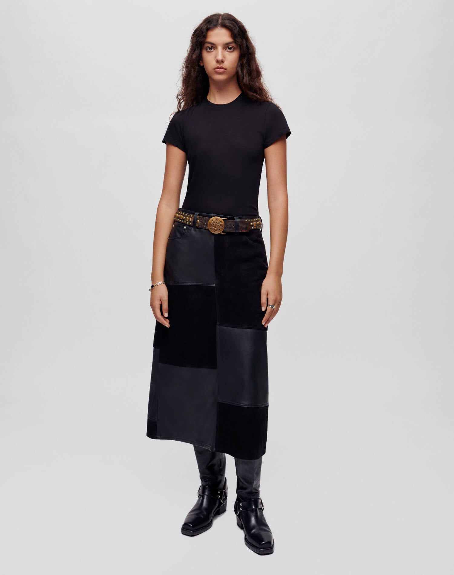 Hanes Sheer Slim Tee - Black