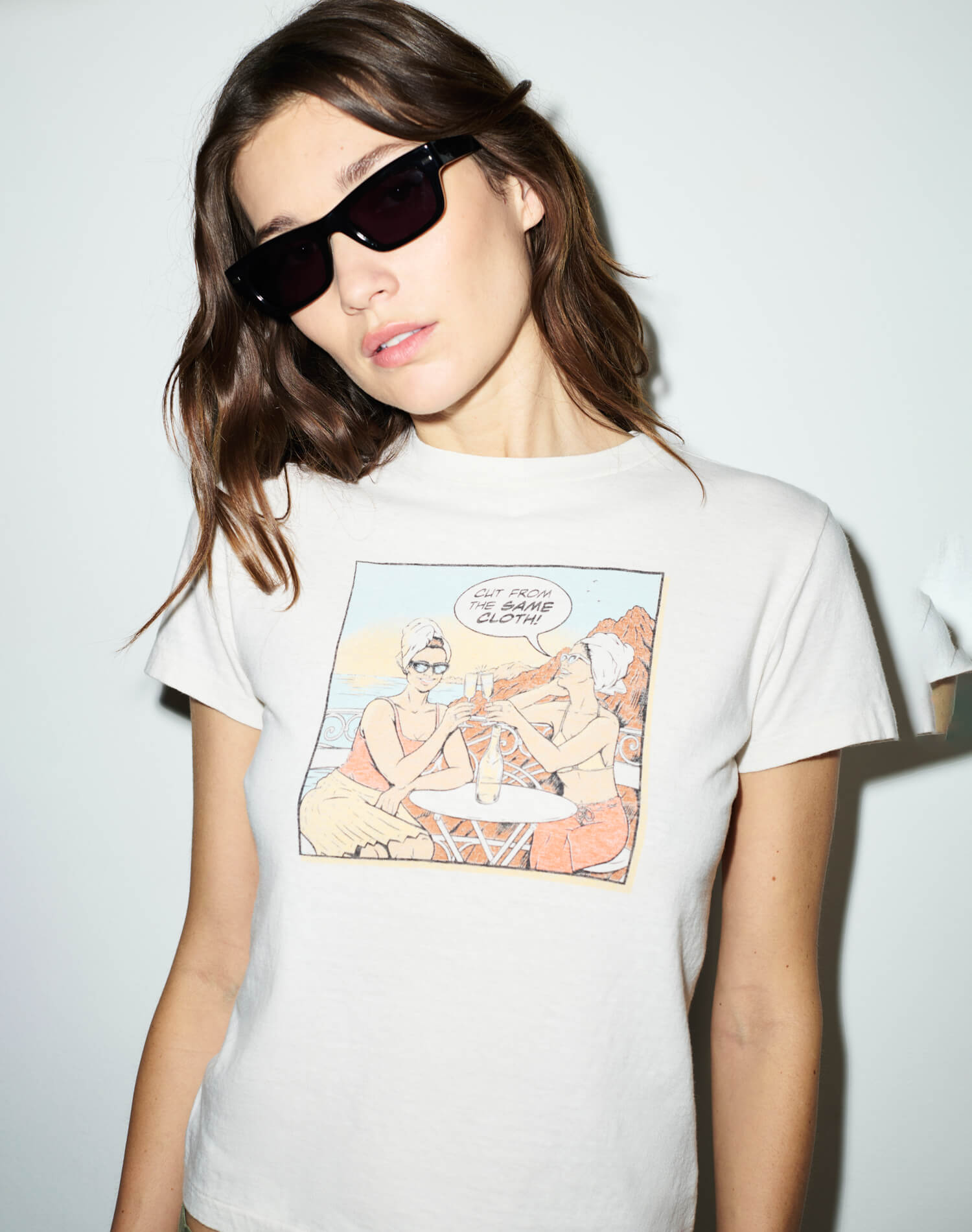 Classic Tee Same Cloth - Vintage White