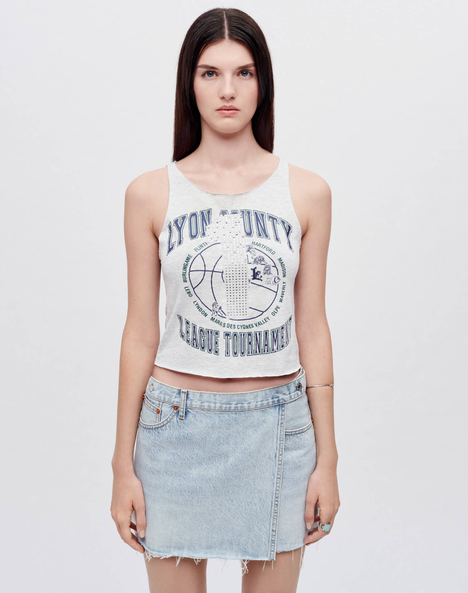 Upcycled Raw Tank - Multi