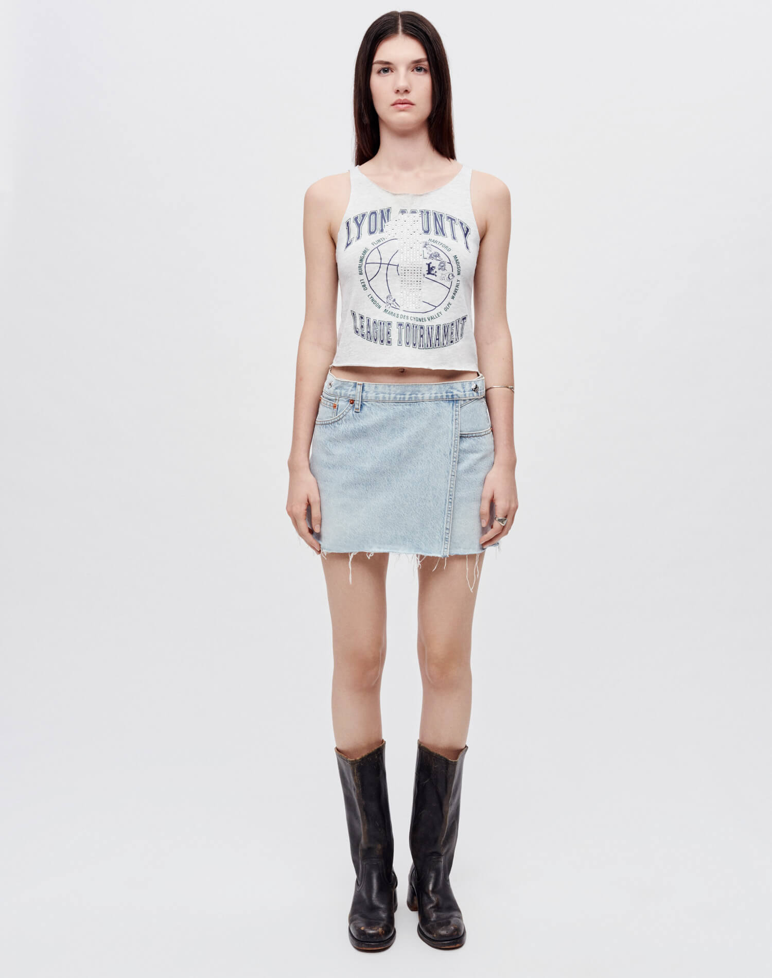 Upcycled Raw Tank - Multi