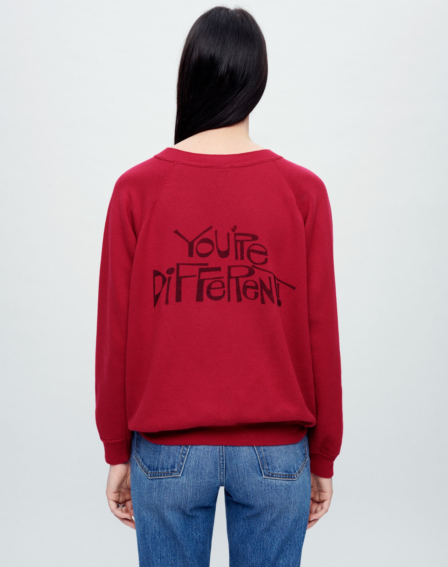 Upcycled Sweatshirt "I Like You" - Assorted