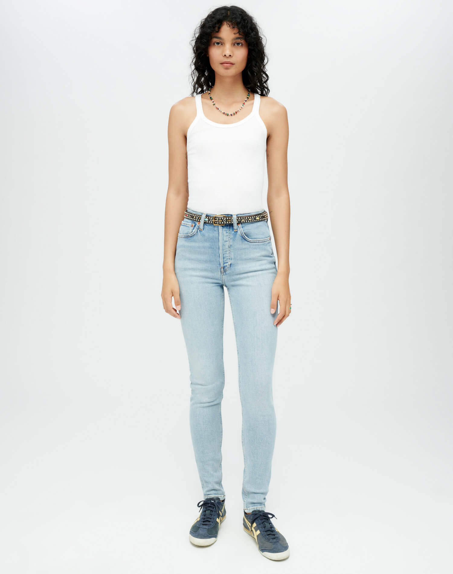Comfort Stretch High Rise Skinny - Mid 90s