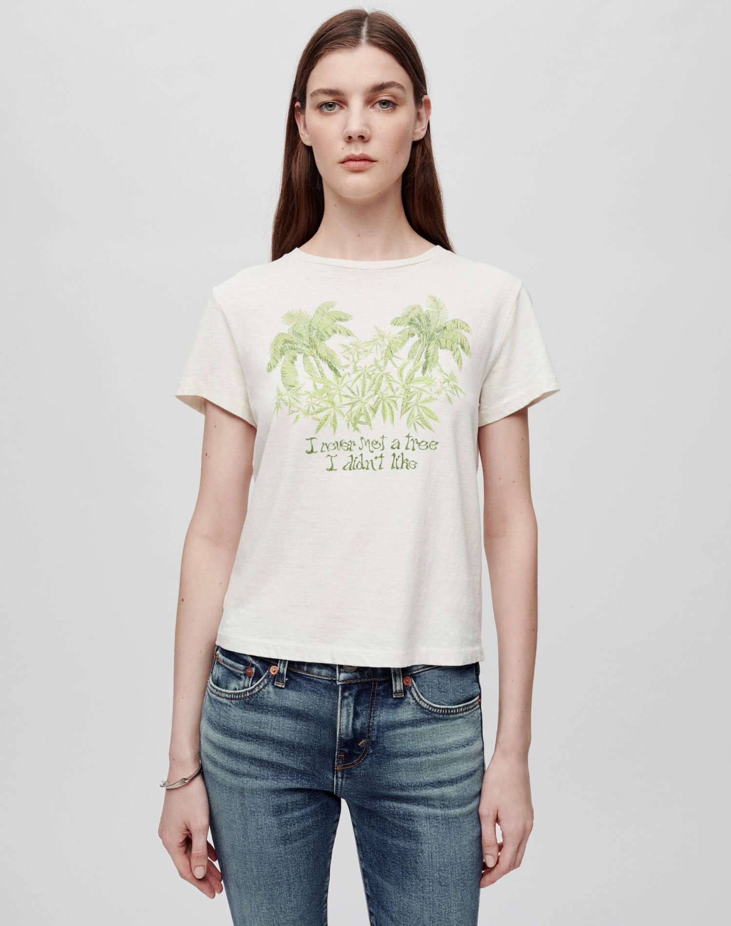 Classic "Tree I Didn't Like" Tees - Vintage White