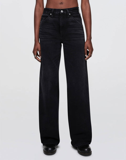 Comfort Stretch Painter Jean - Crafted Black