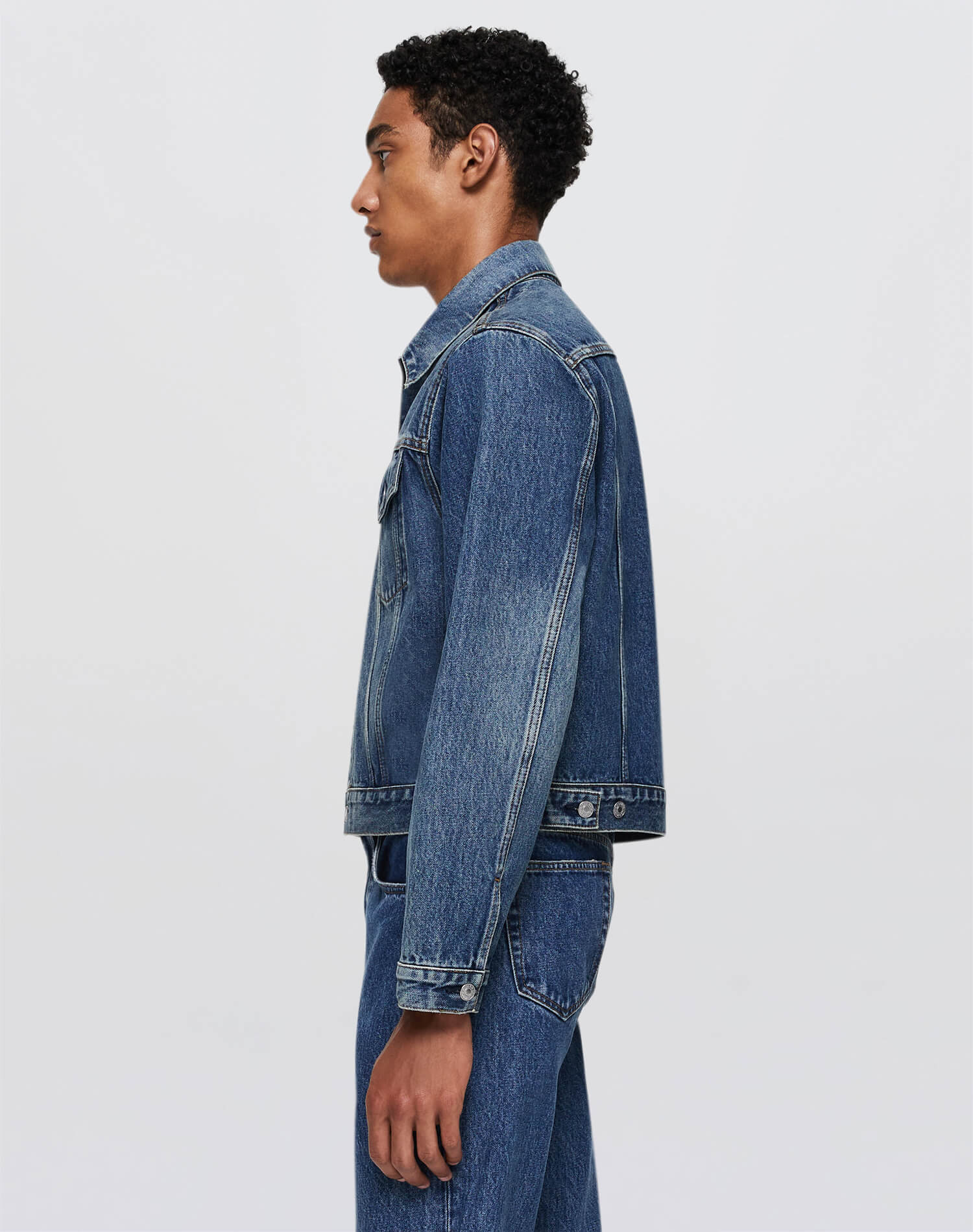 The Mel Trucker - Aged Stone Blue
