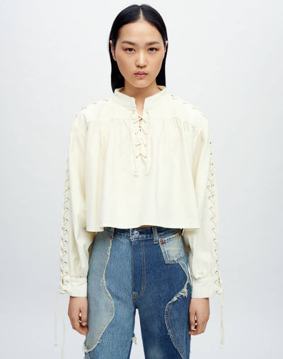 Pirate Top - Ivory