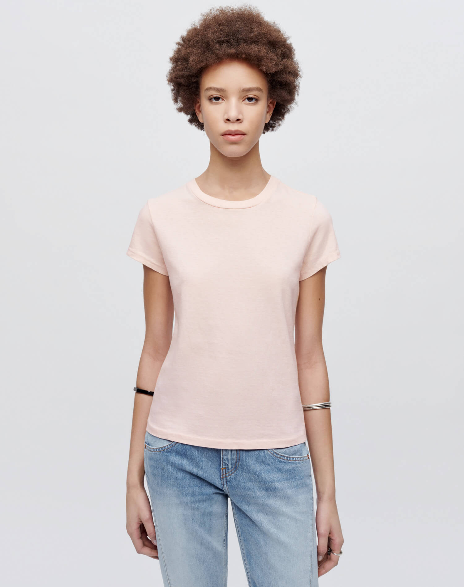 Hanes 1960s Slim Tee - Peony