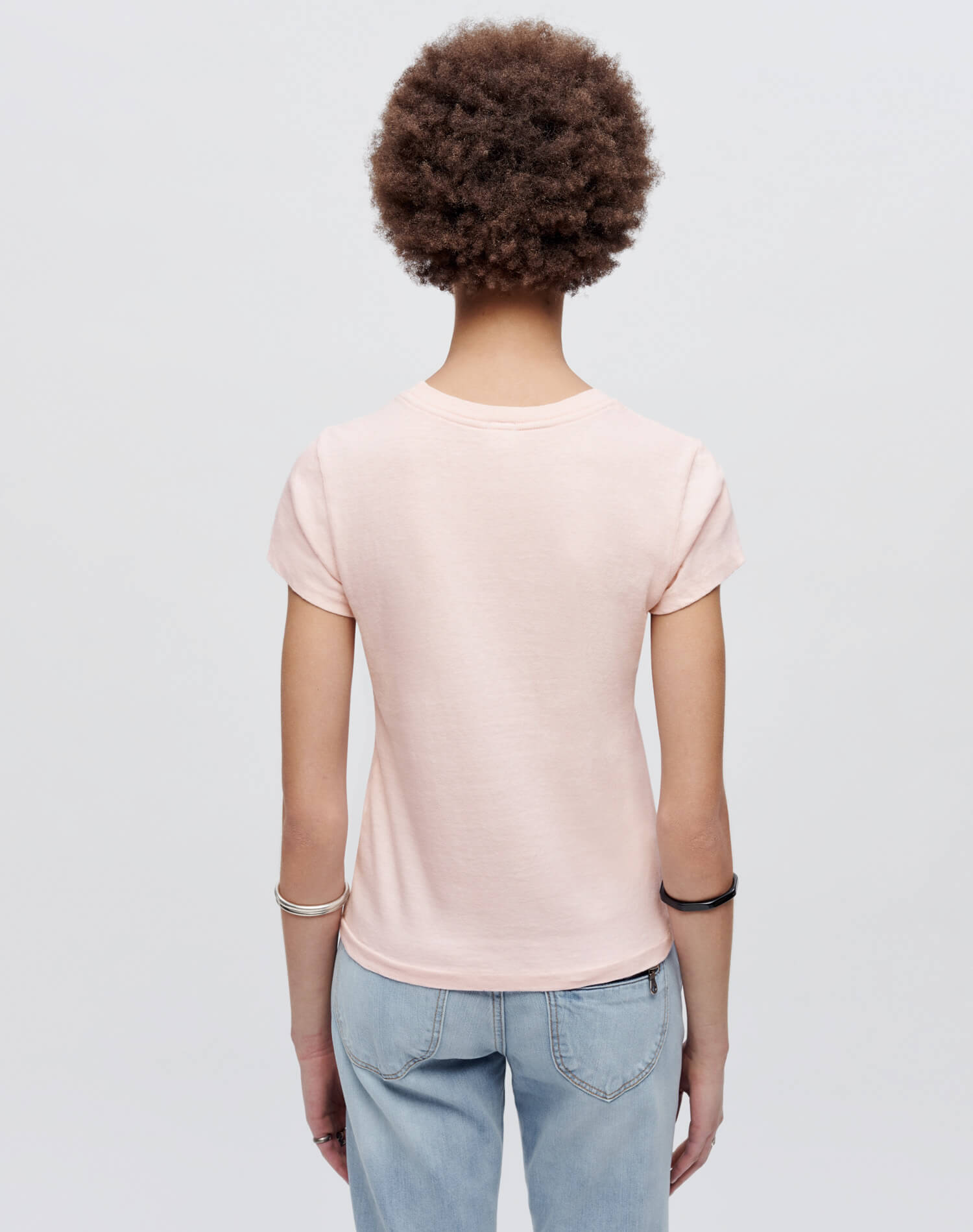Hanes 1960s Slim Tee - Peony