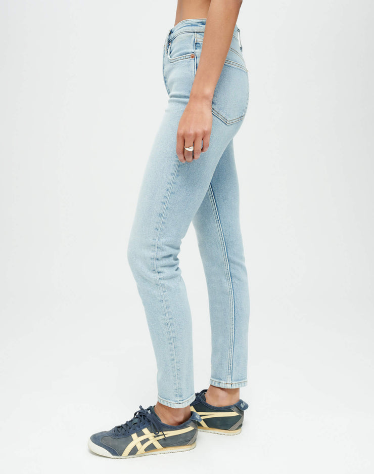 Comfort Stretch High Rise Ankle Crop - Mid 90s