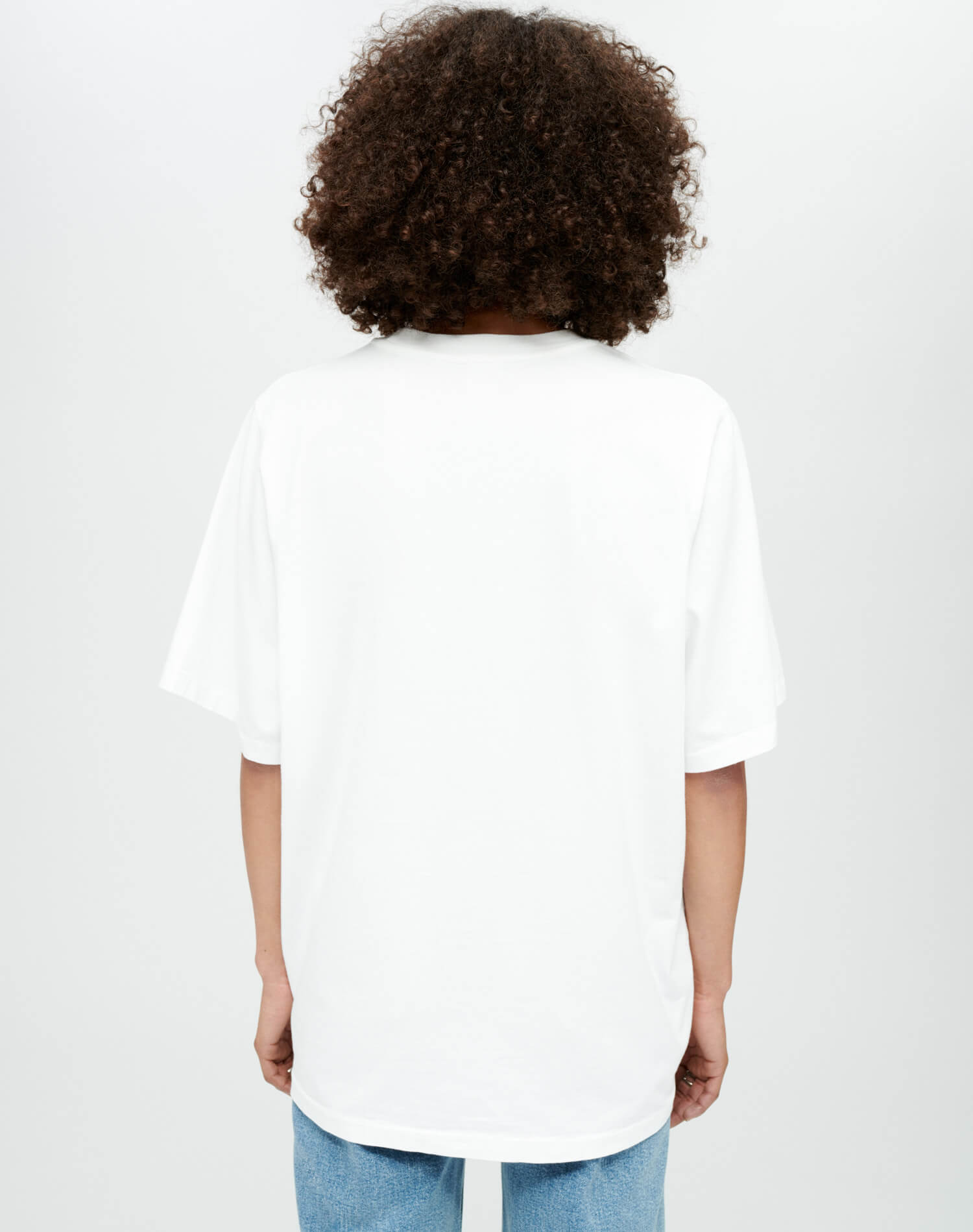 Hanes Oversized Tee - Optic White