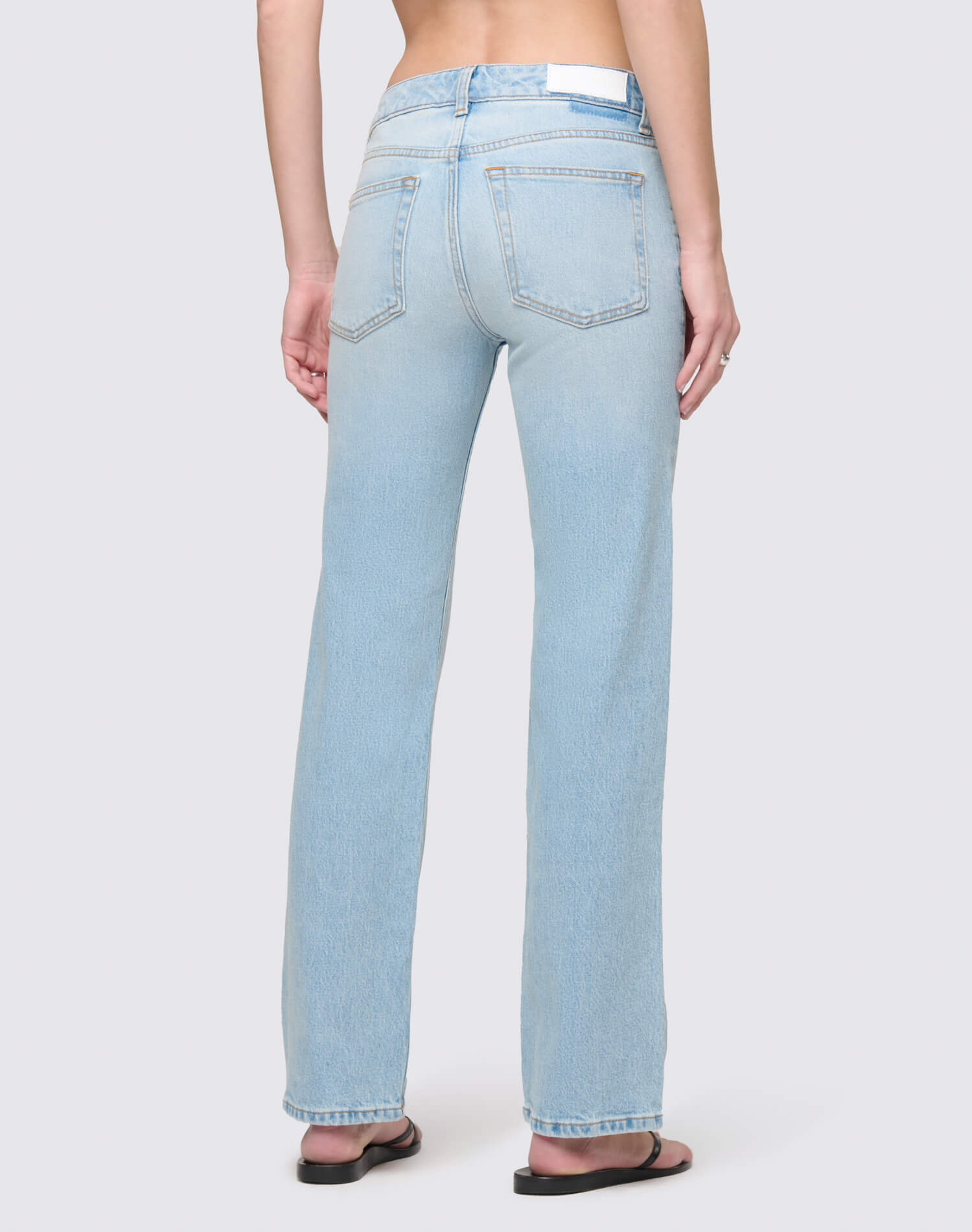 Slim Straight Crop - Silver Springs