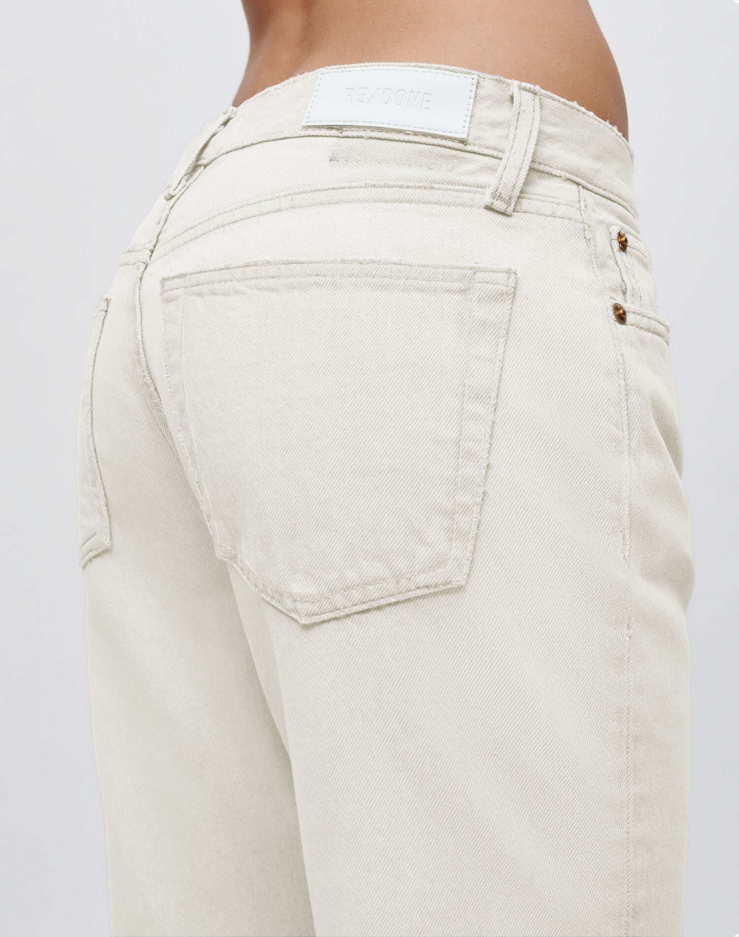 Easy Straight Crop - Vintage White