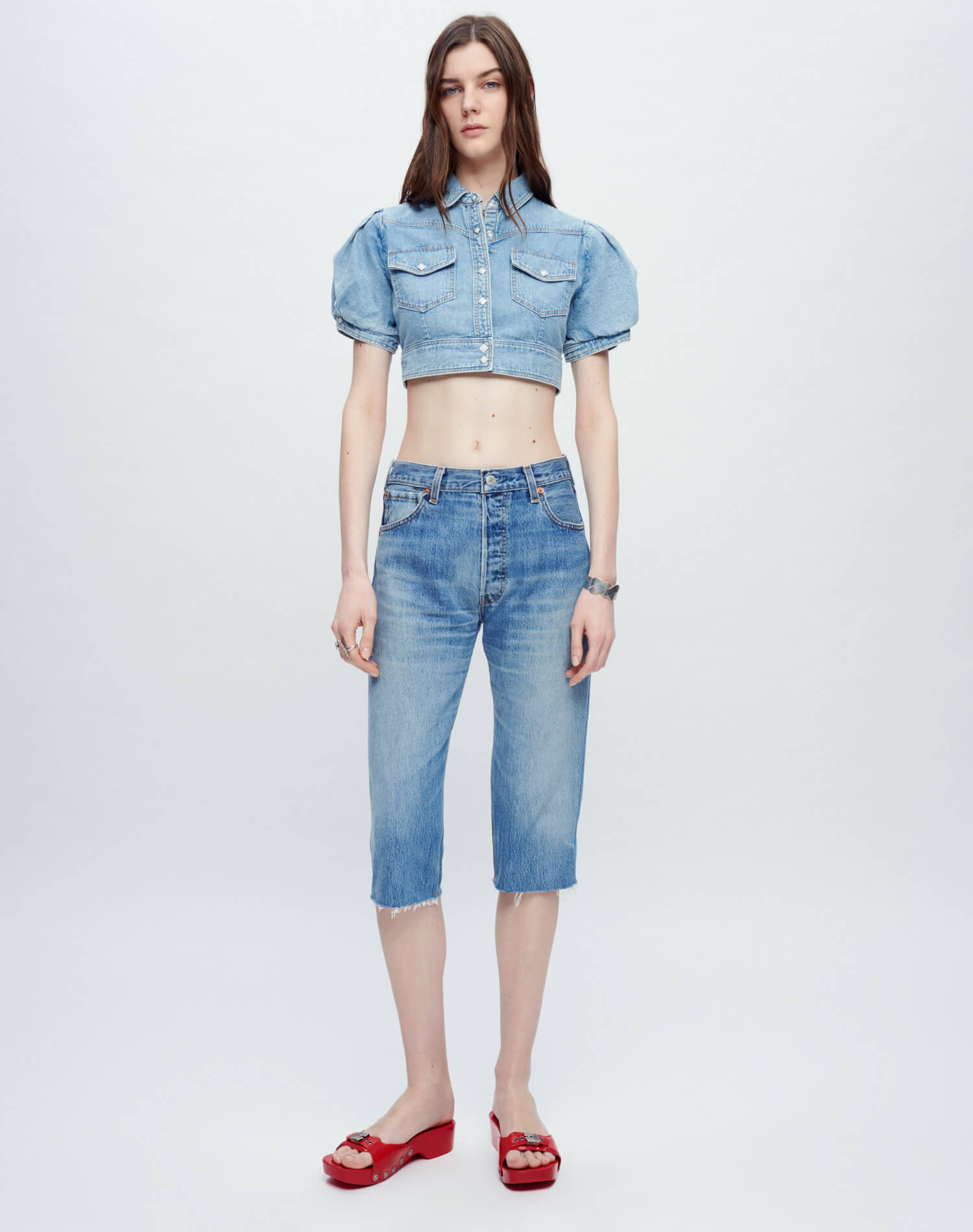 Levi's Pedal Pusher - Indigo