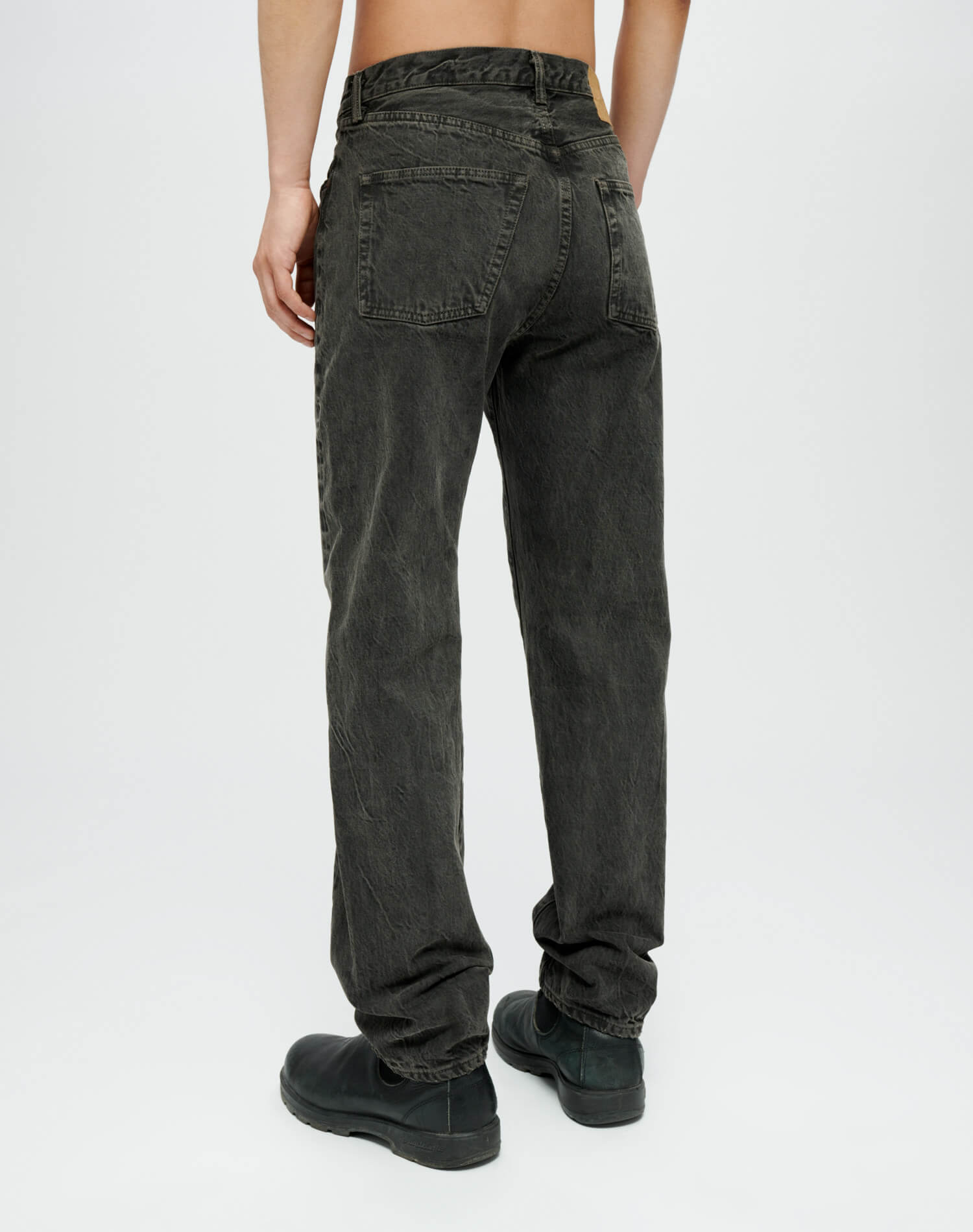 1966 Selvedge Slim Jean - Tarnished Black