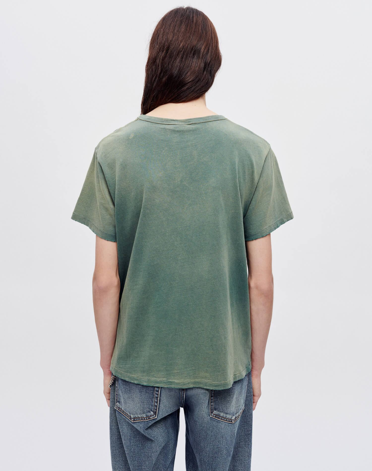 Hanes Classic Tee - Sun Faded Forest Green