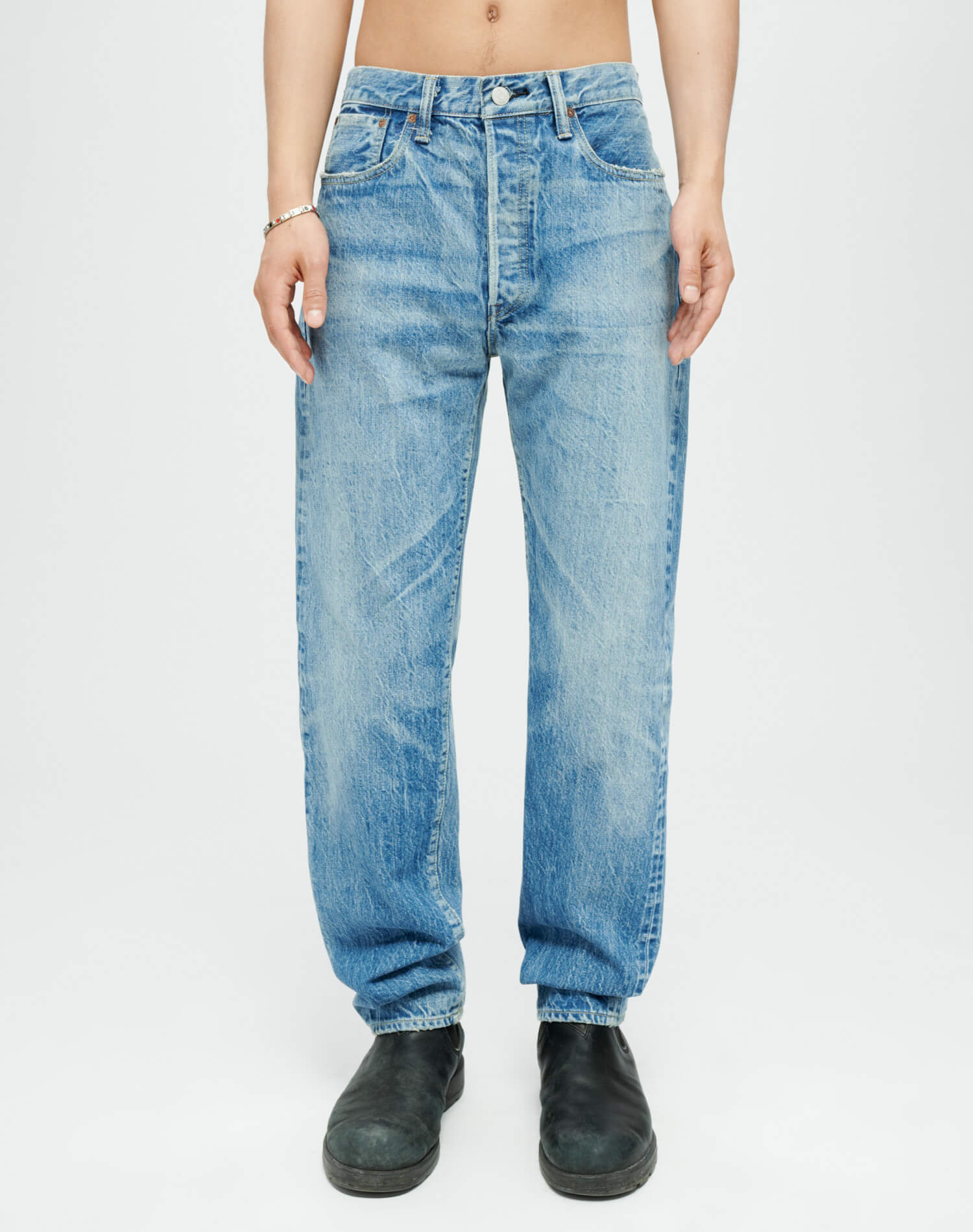 1966 Selvedge Slim Jean - Premium Light Worn