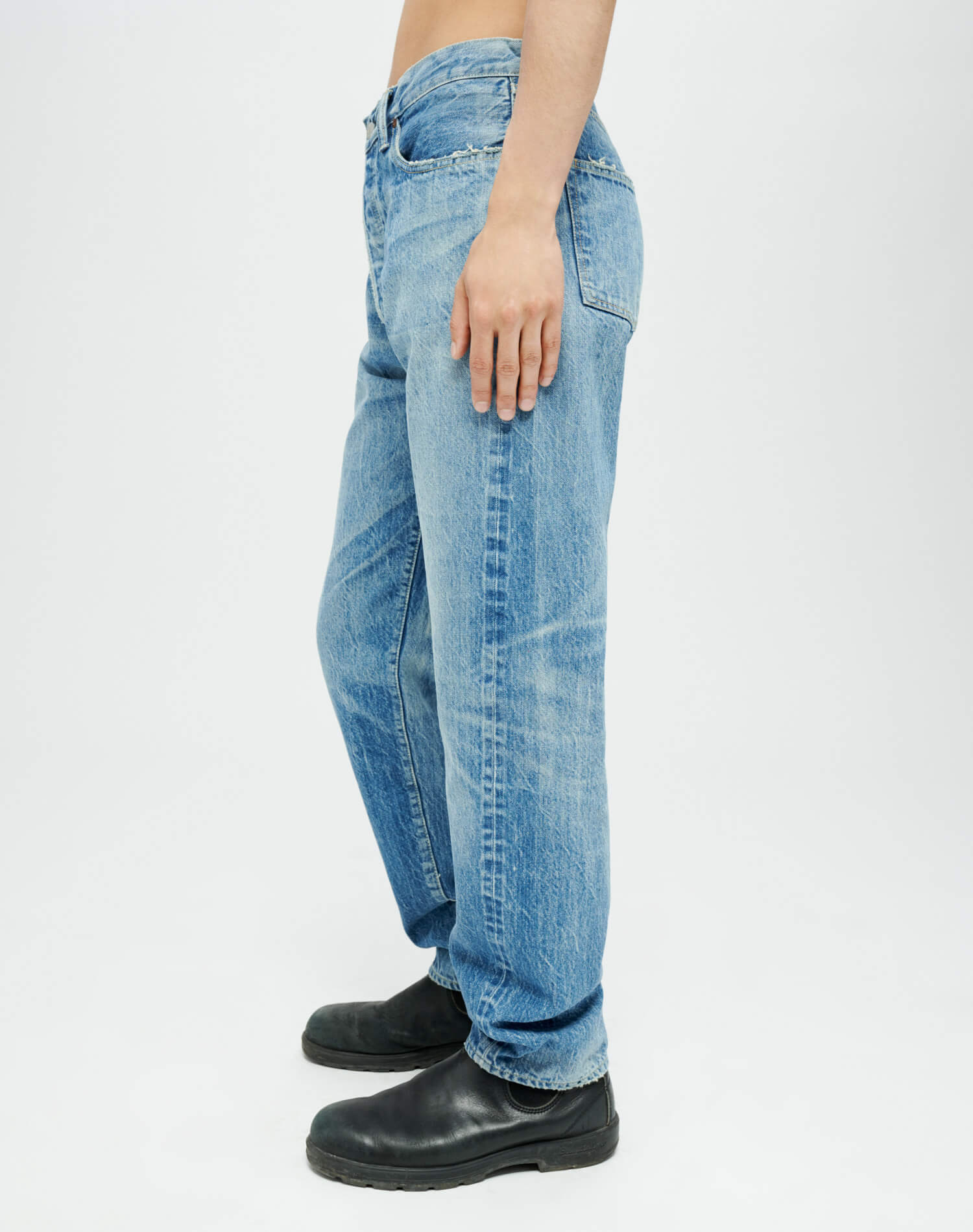 1966 Selvedge Slim Jean - Premium Light Worn