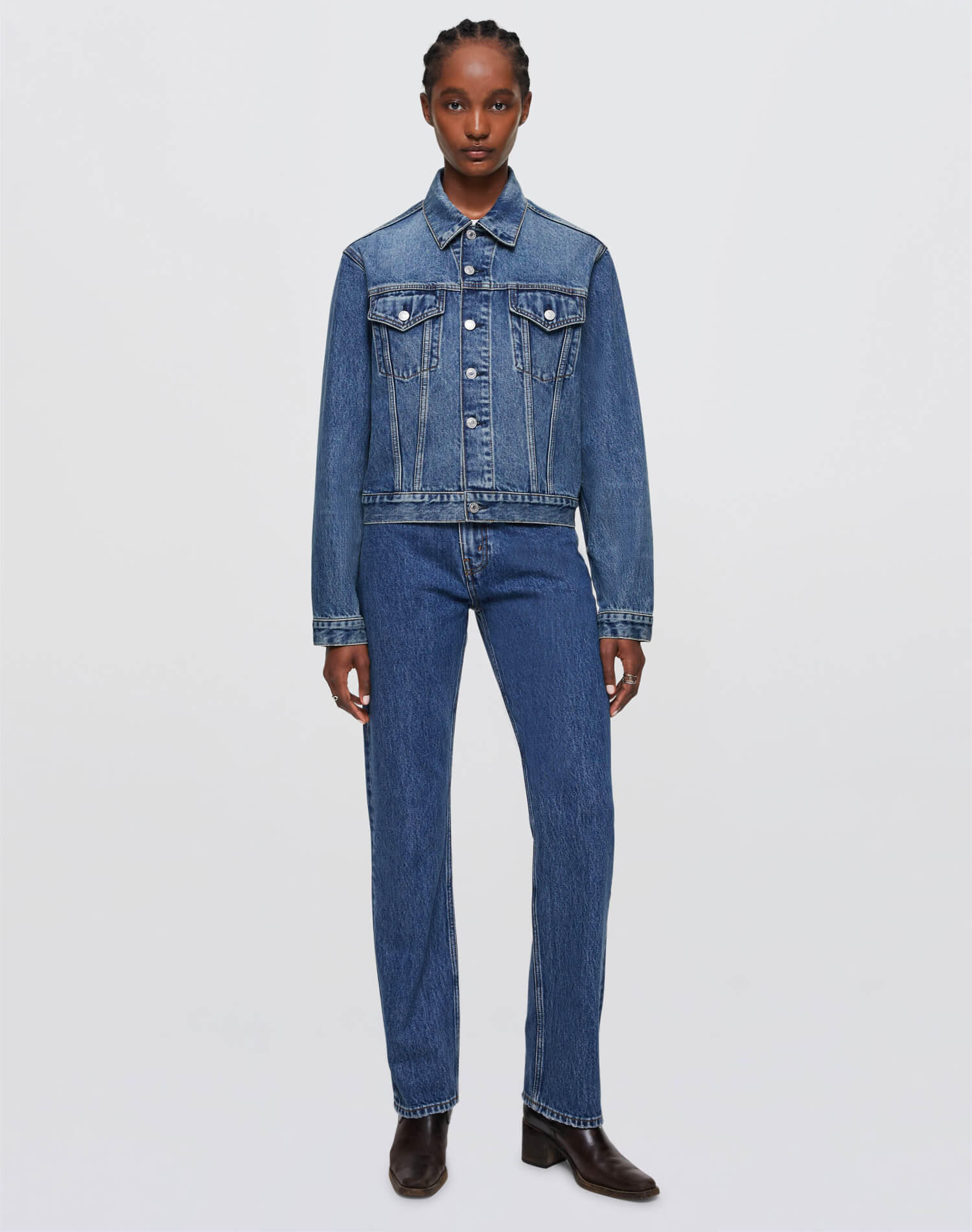 The Mel Trucker - Aged Stone Blue