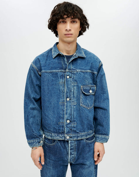 RE/DONE Men's | 1946 Selvedge Type 1 Jacket in Field Wash