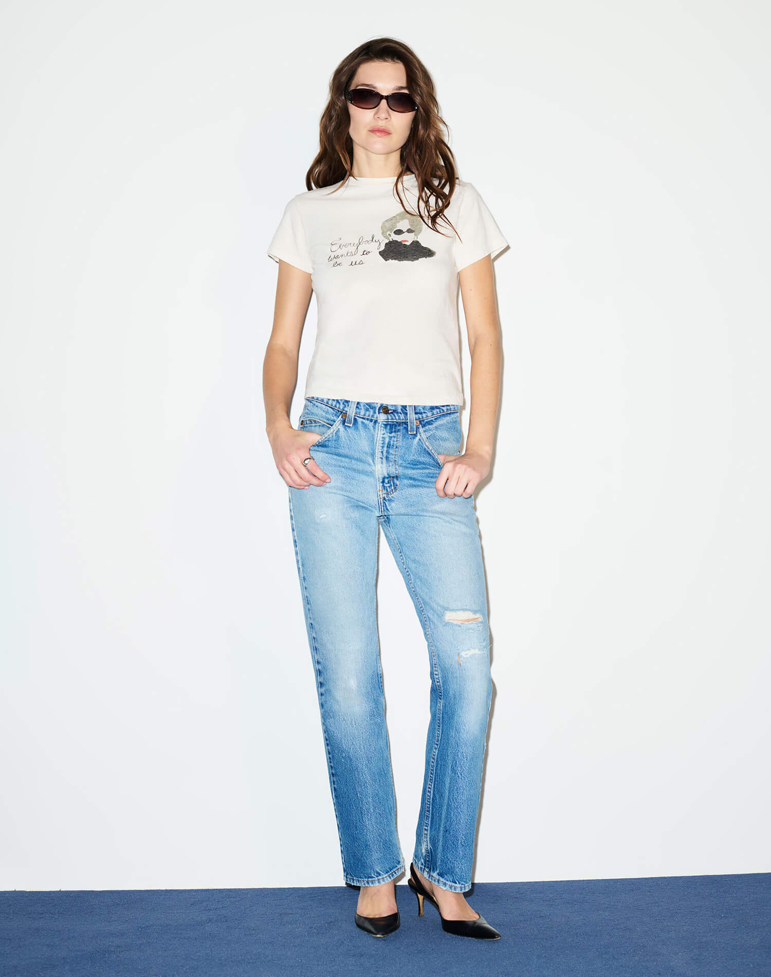 Classic Tee Everybody - Vintage White