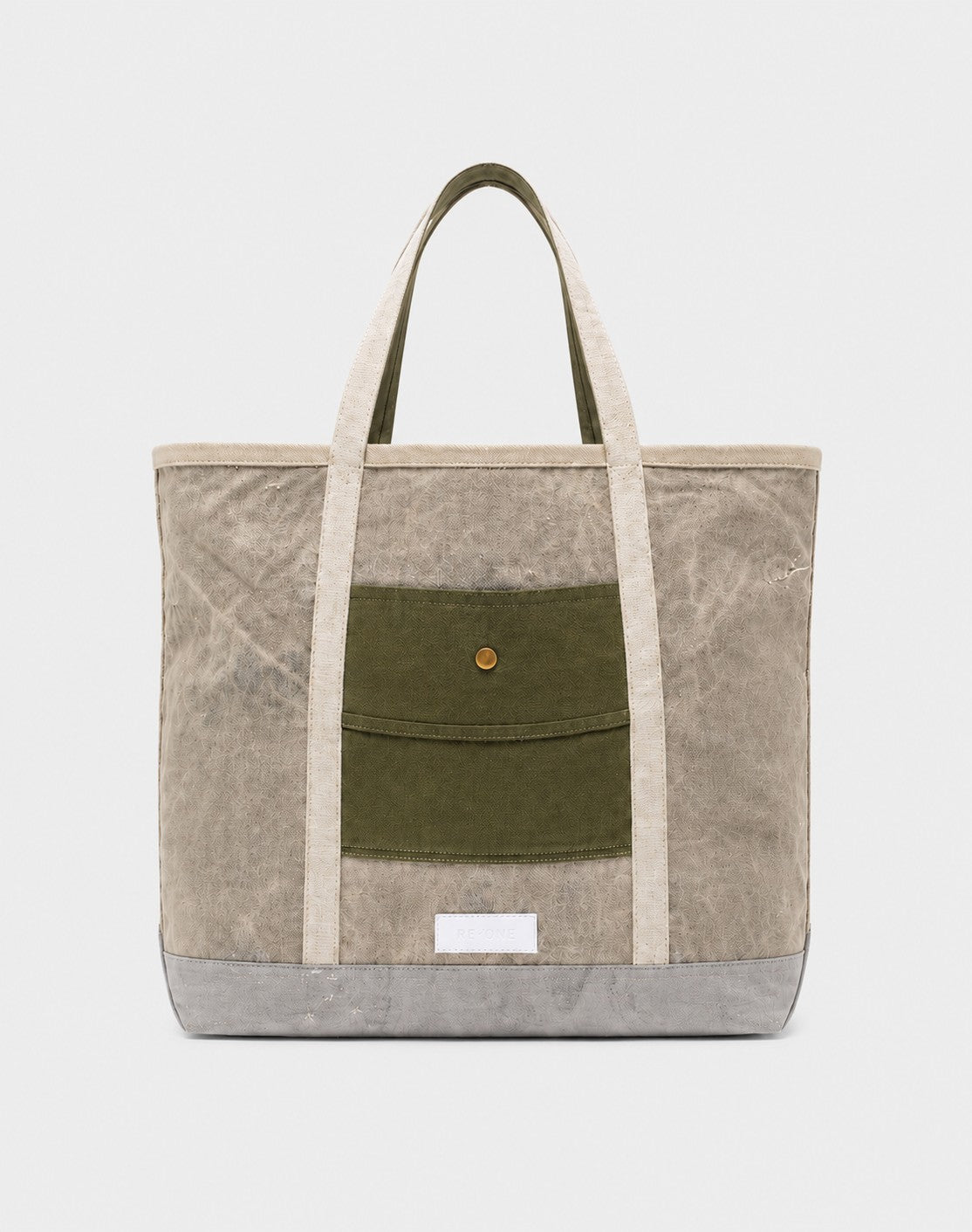 Upcycled Field Tote 03 - Pebble