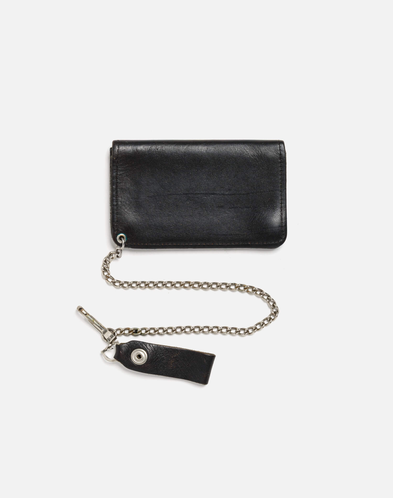RE/DONE Vintage | 60s Leather Trucker Chain Wallet