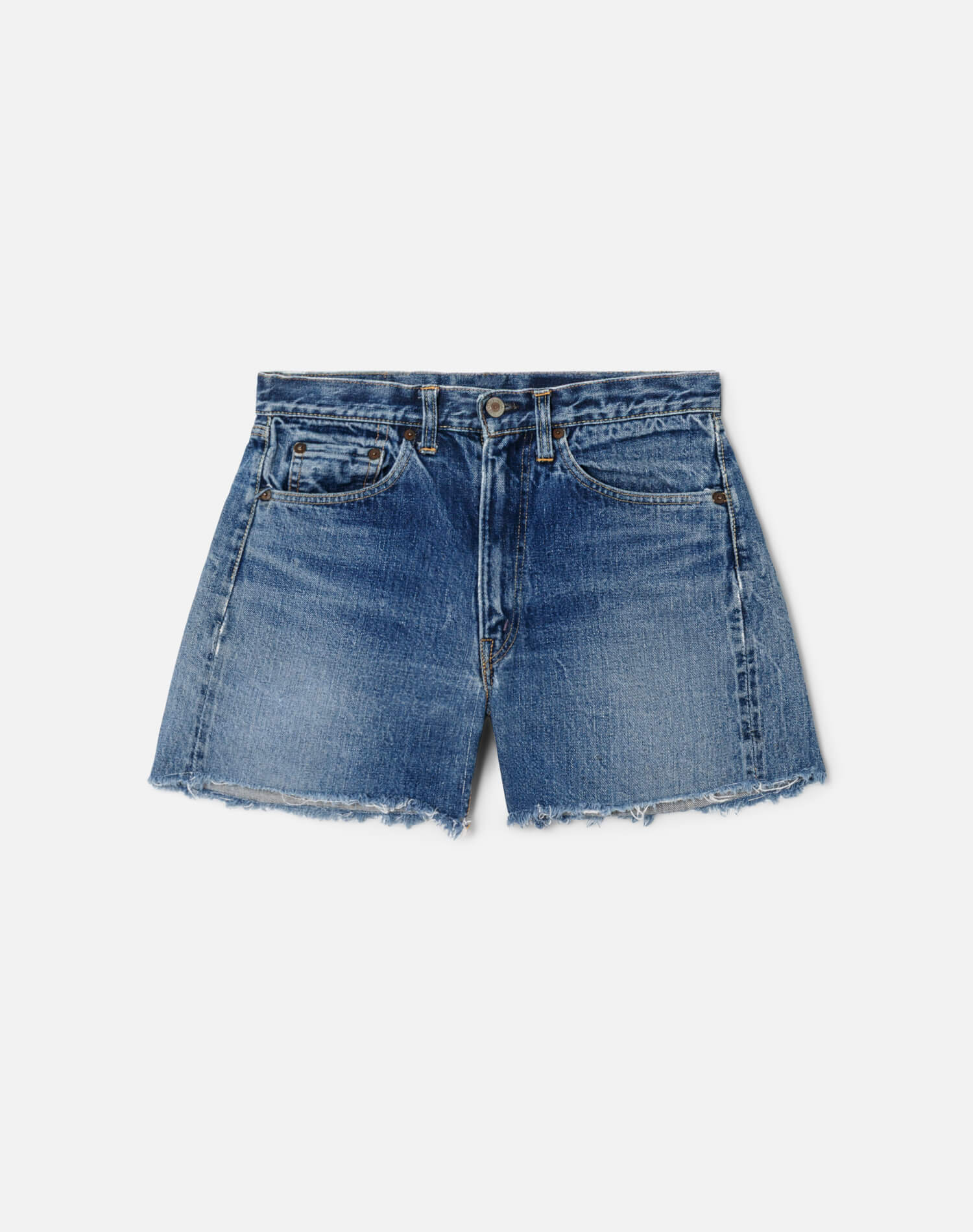 60s Big E Selvedge Cut Off Levi's Shorts -#1