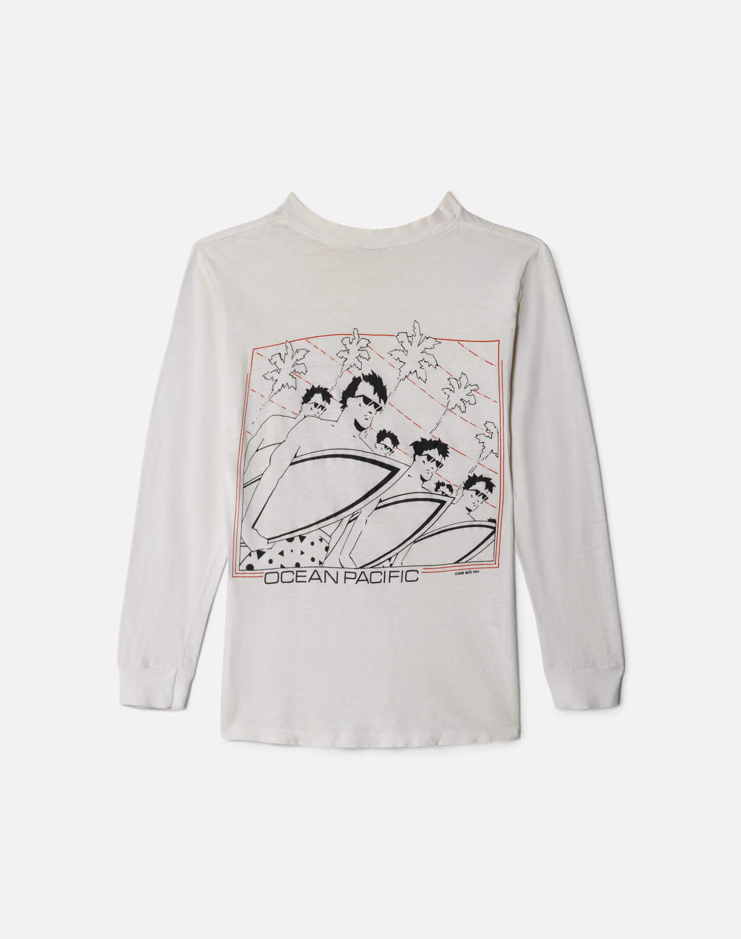 80s Ocean Pacific Long Sleeve Tee -#63