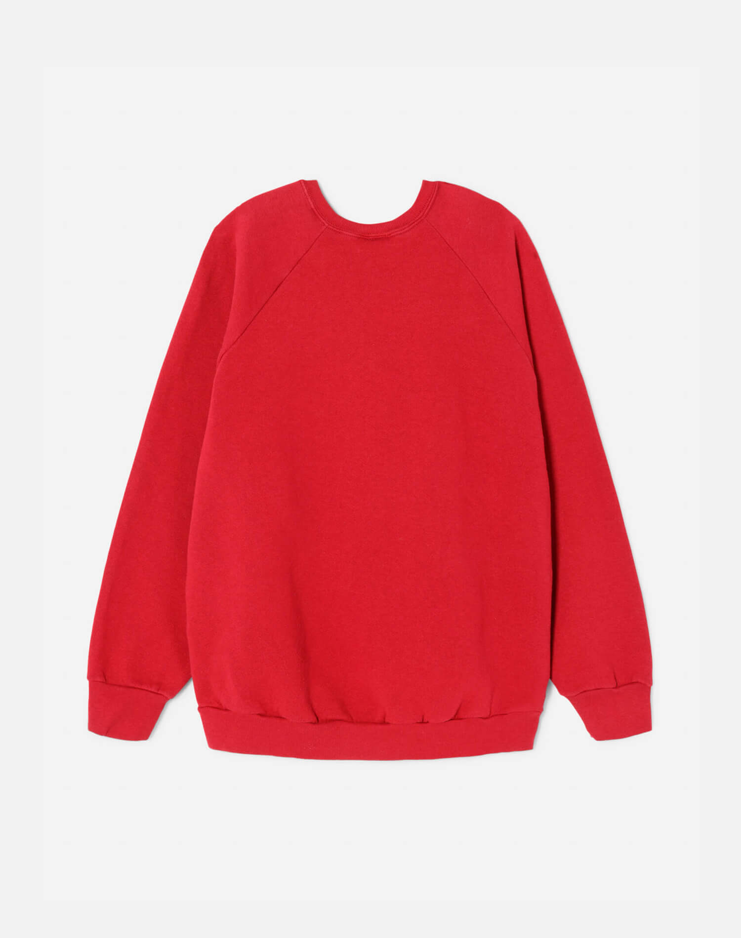 Upcycled "Montauk" Sweatshirt - Red