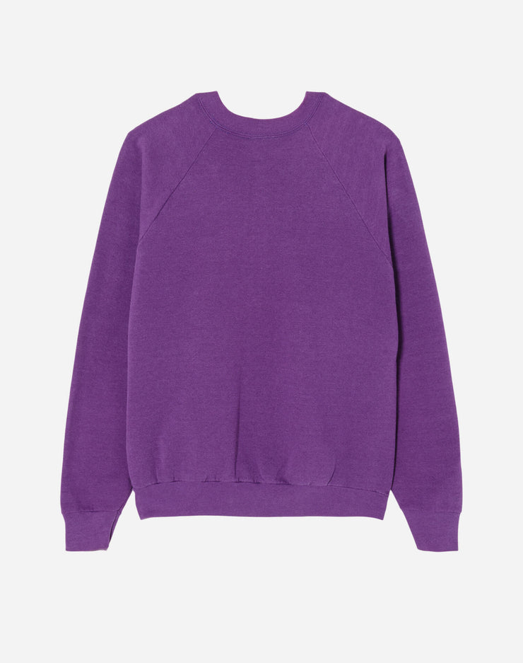 Upcycled "Montauk" Sweatshirt - Purple