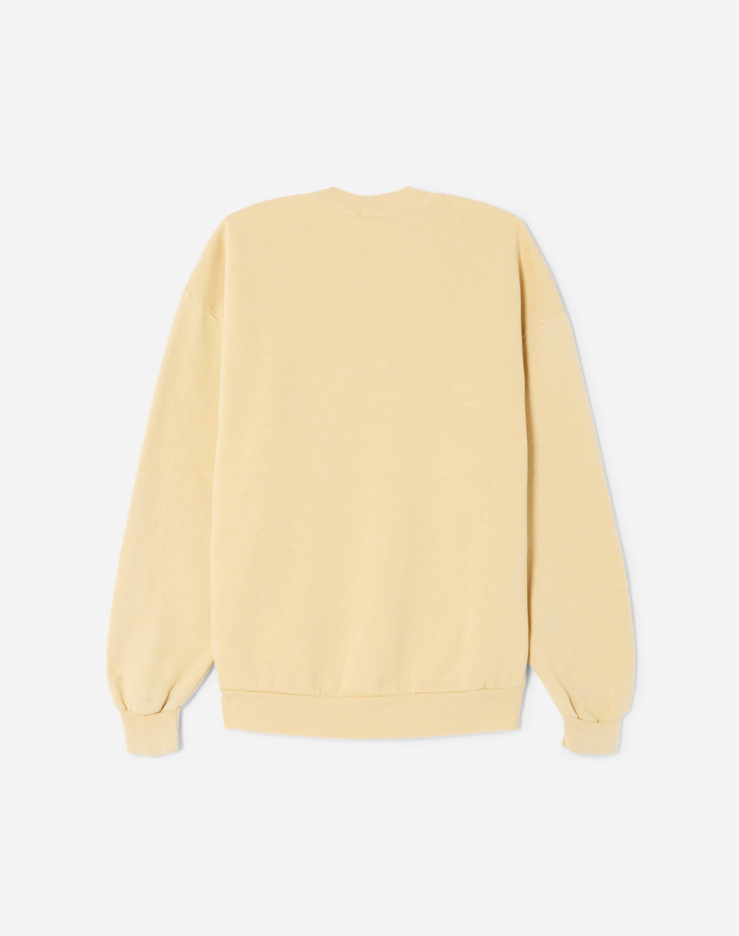 Upcycled "Montauk" Sweatshirt - Yellow