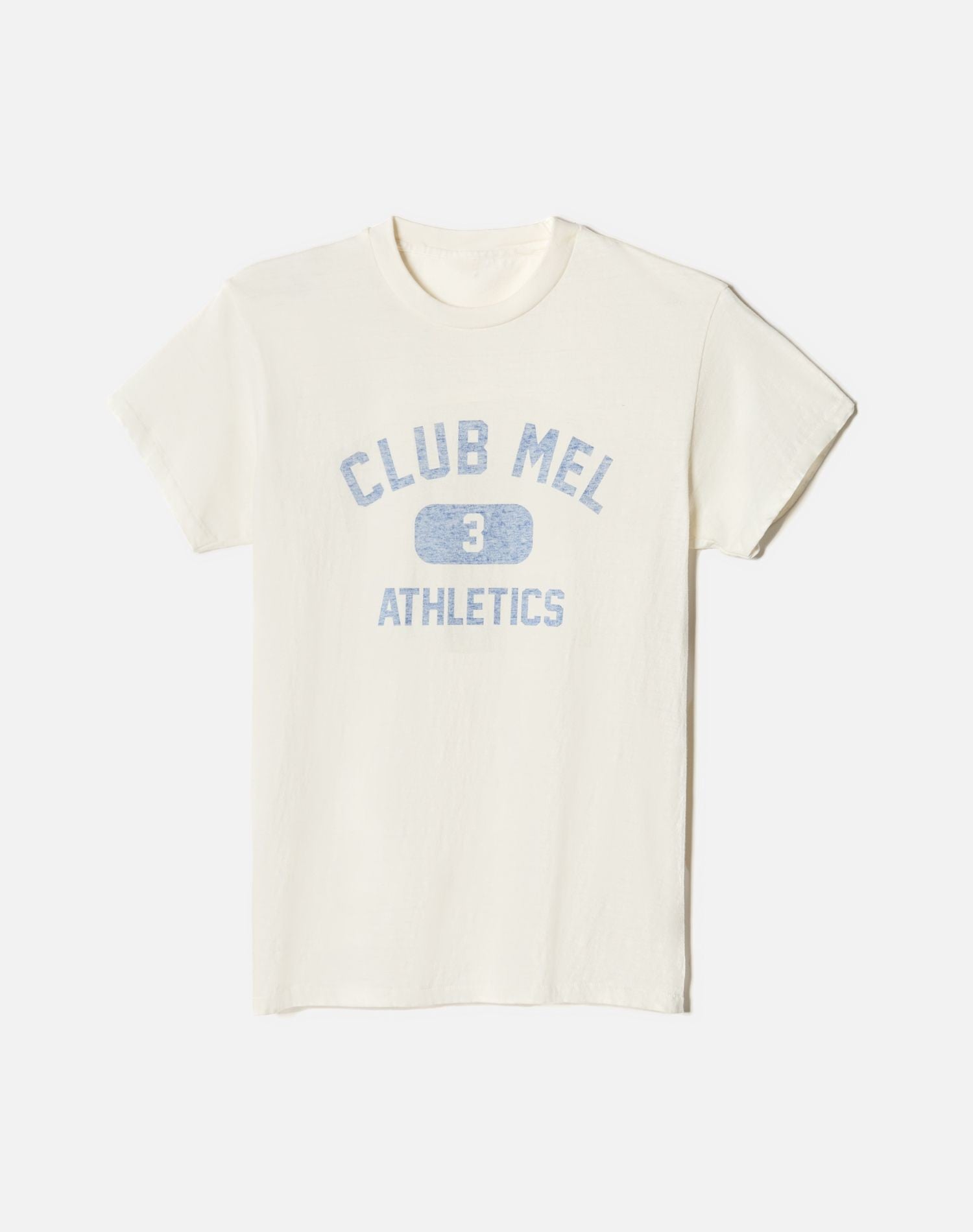 Men's Fit Tubular Club Mel Tee - Old White