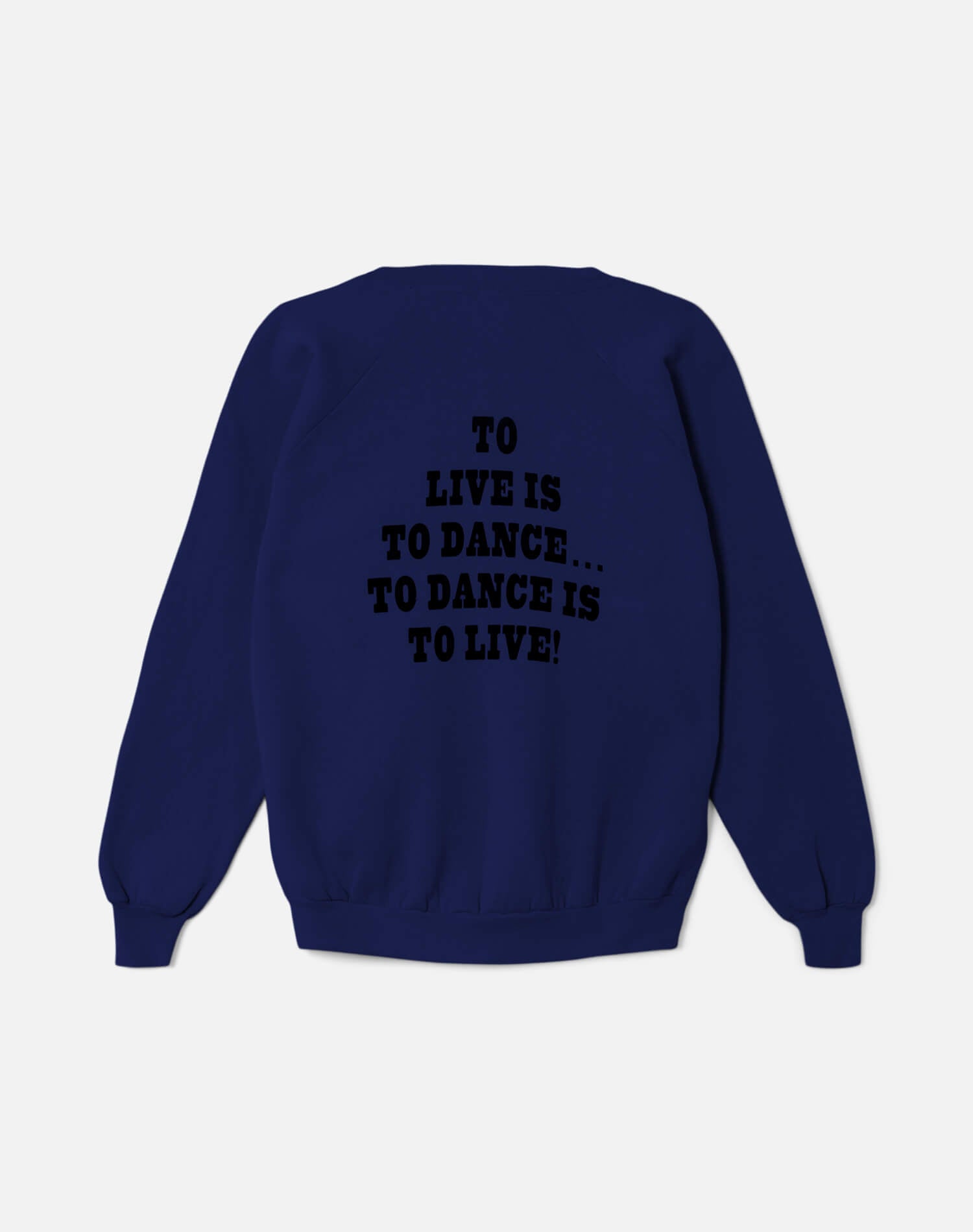 Upcycled "Snoopy Dancing" Sweatshirt in Navy - 11229740