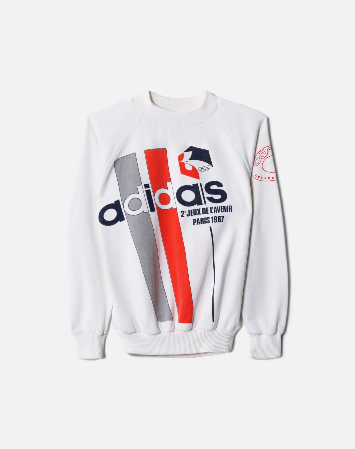 80s Adidas Olympics France Sweatshirt