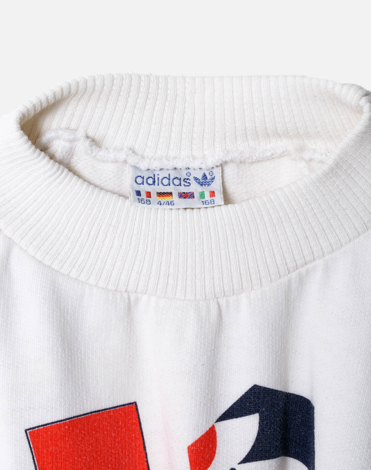 80s Adidas Olympics France Sweatshirt